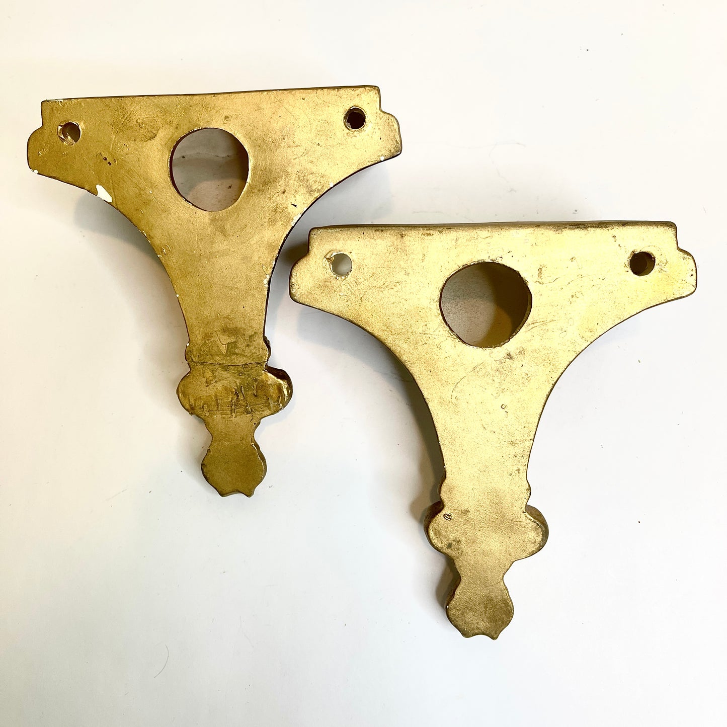Gold Shelves - price is for pair