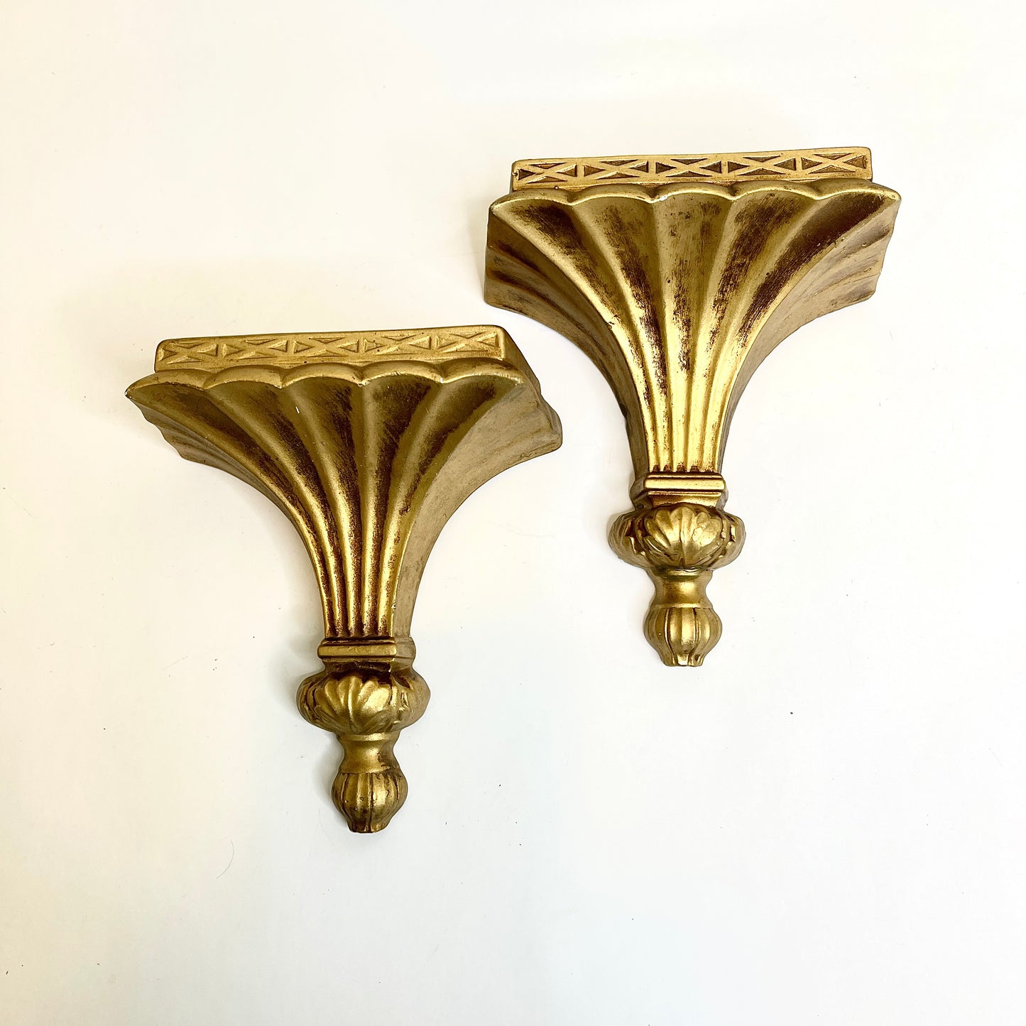 Gold Shelves - price is for pair