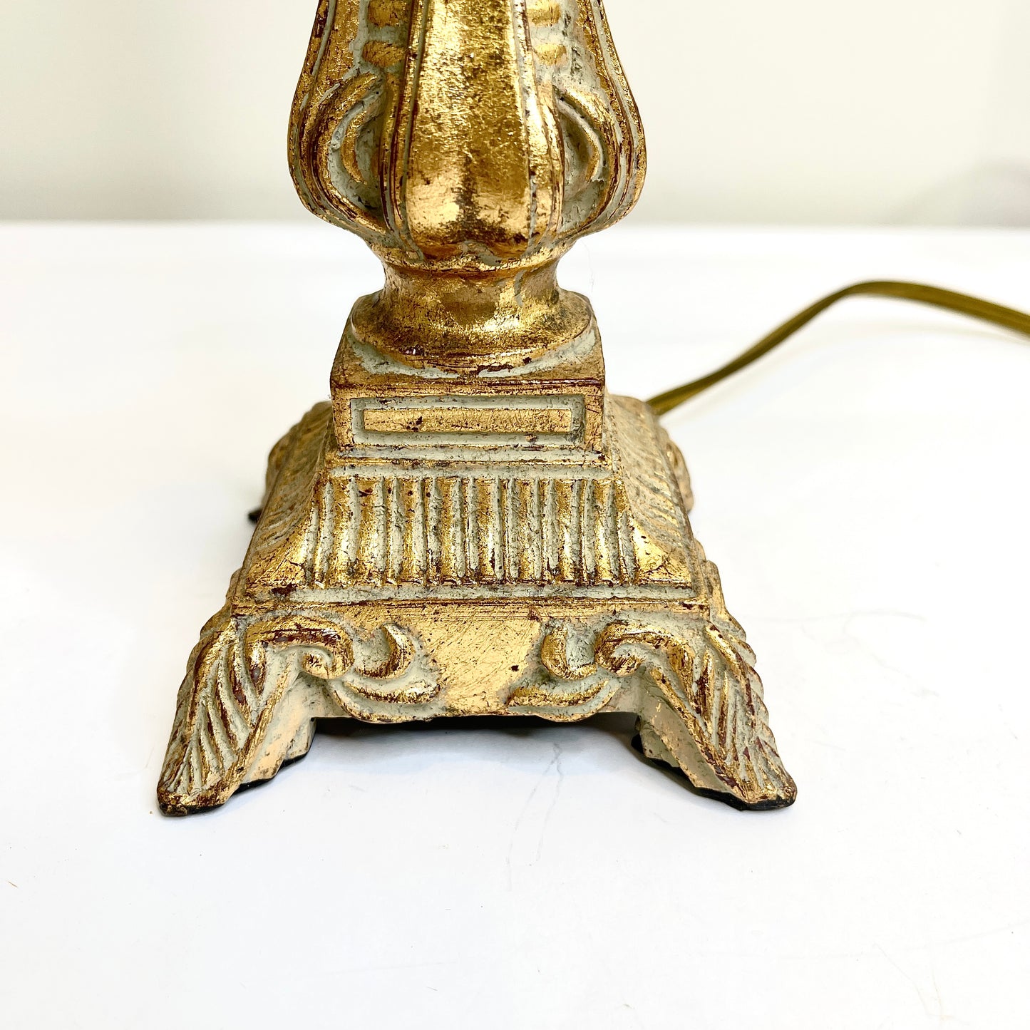 Gold Candlestick Lamp