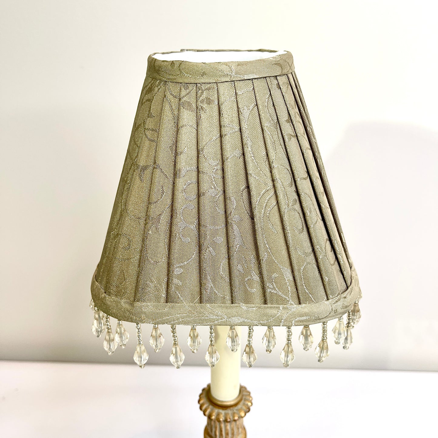 Gold Candlestick Lamp