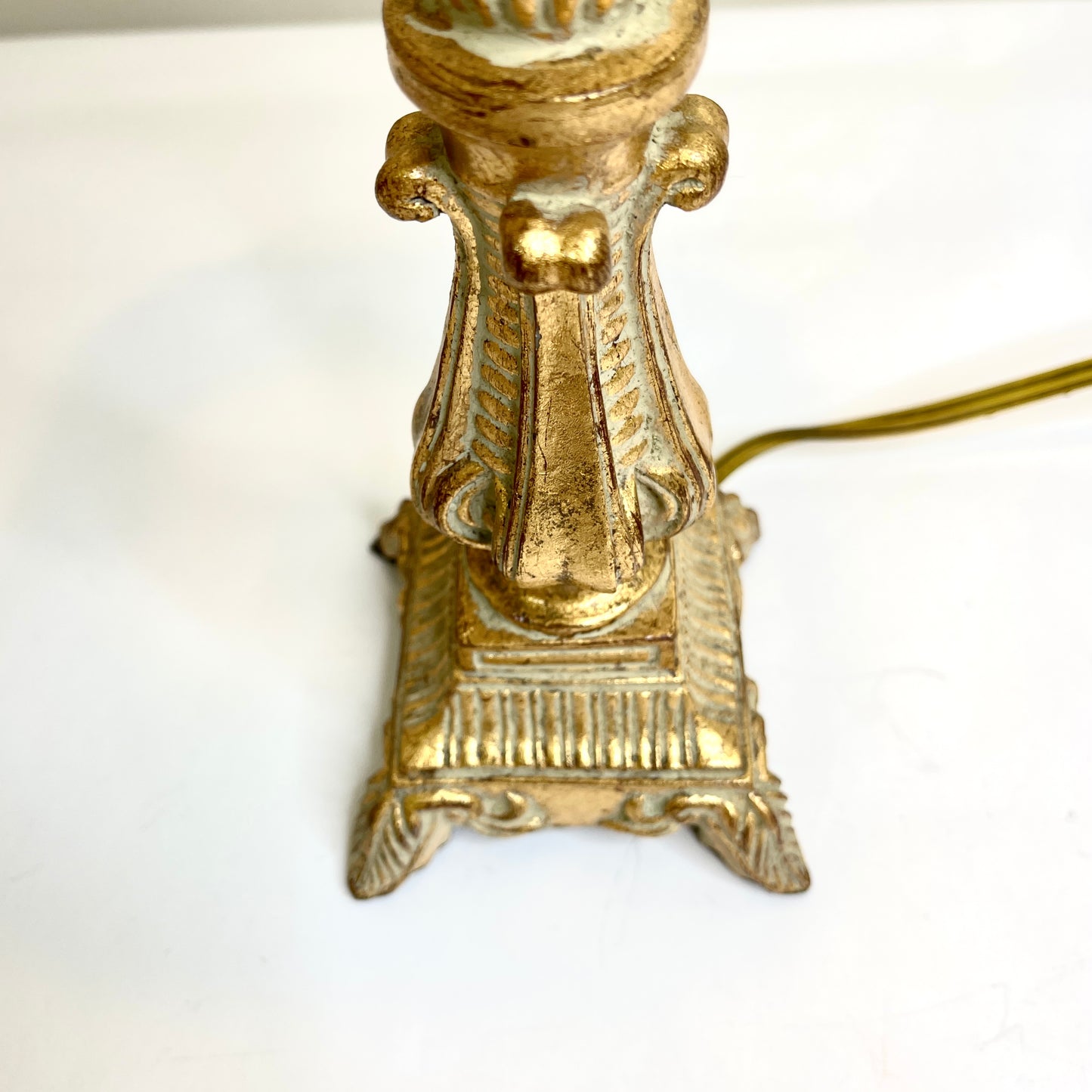 Gold Candlestick Lamp