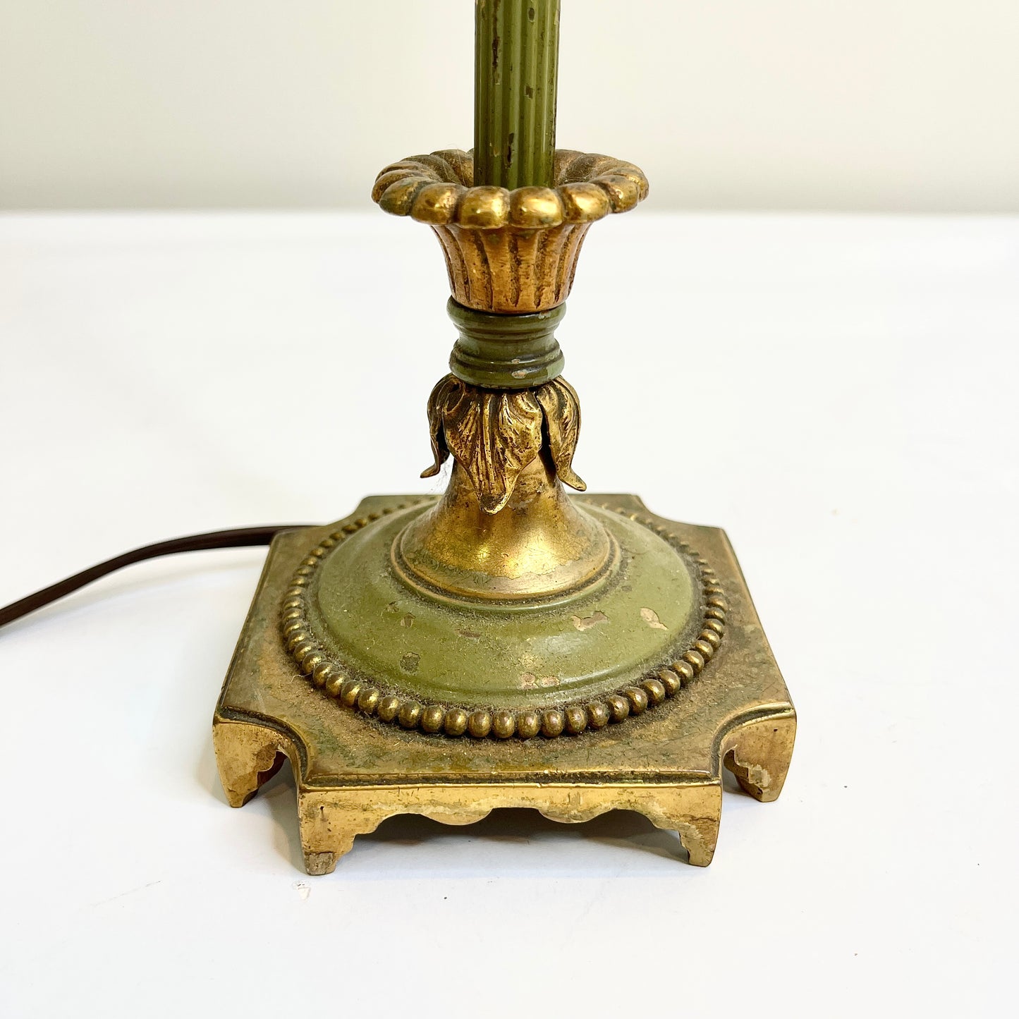 Vintage Tall Thin Lamp