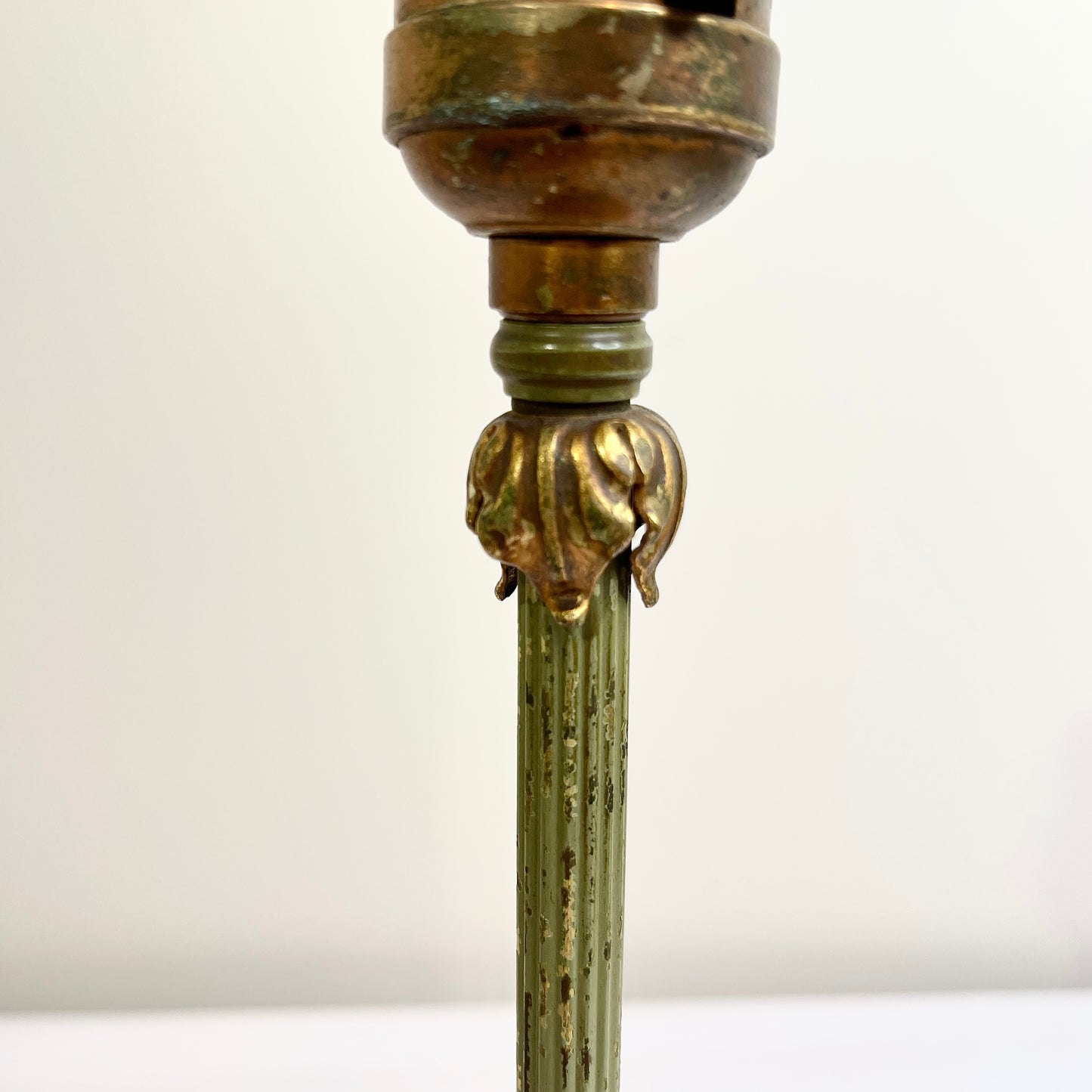 Vintage Tall Thin Lamp