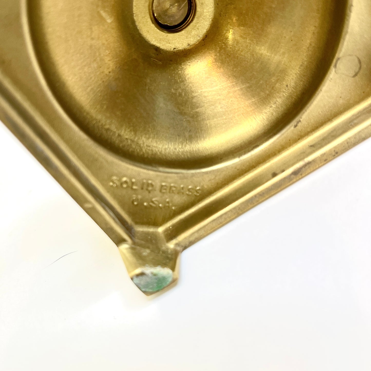 Vintage Brass Traditional Candlesticks