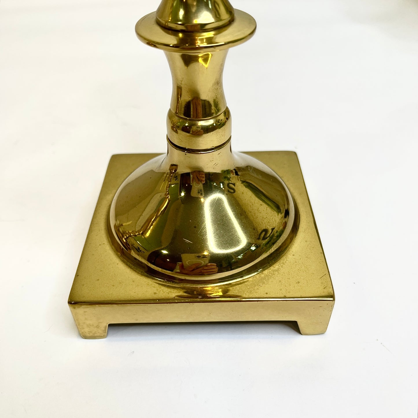 Vintage Brass Traditional Candlesticks