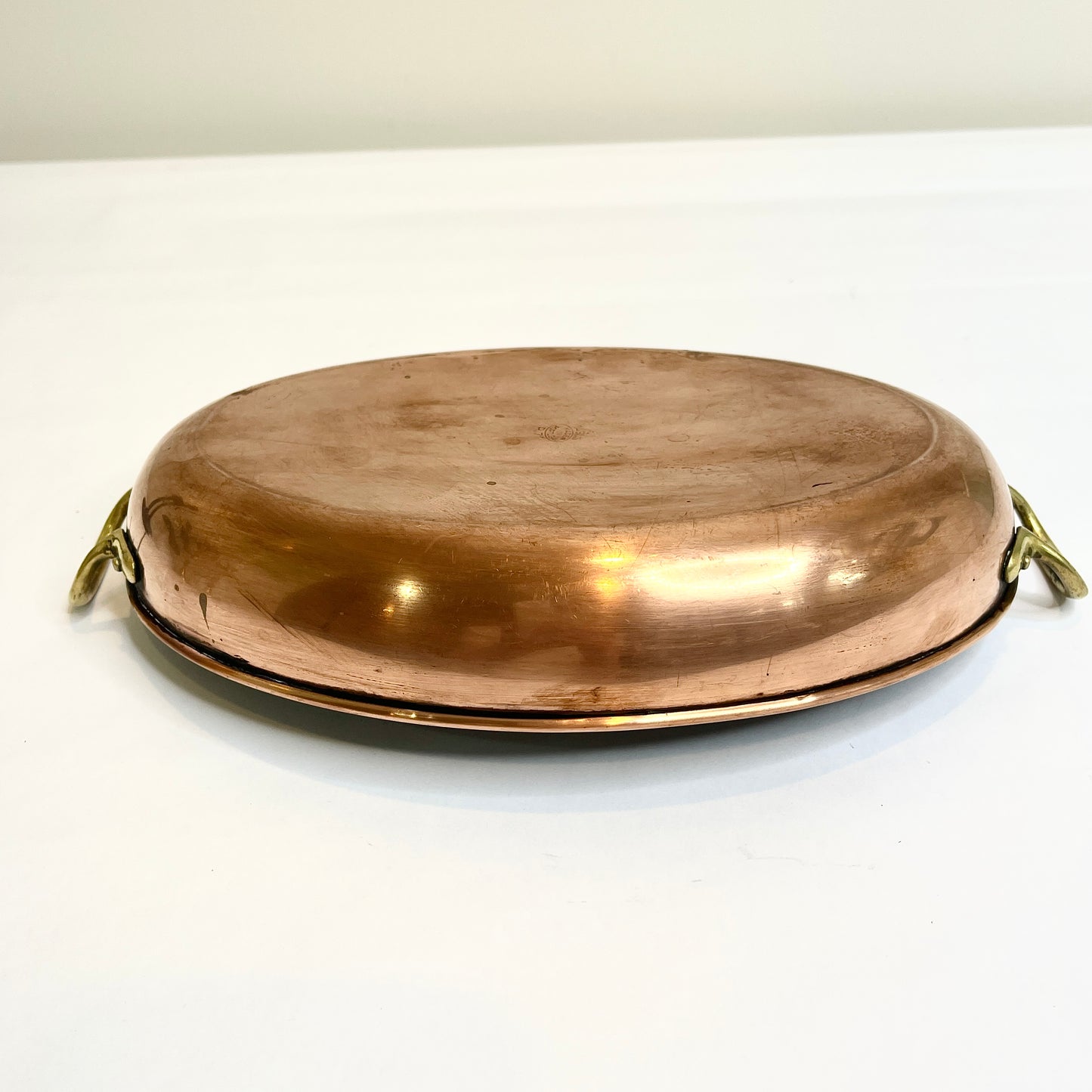 Vintage Copper Pan - Oval Au Gratin Pan