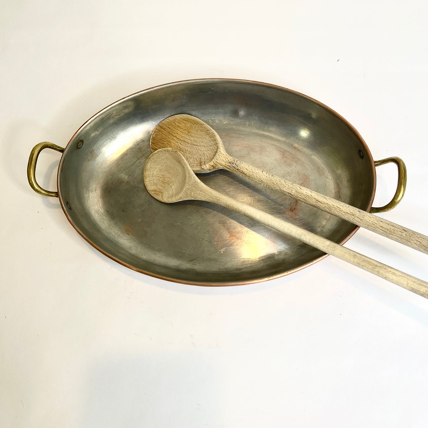 Vintage Copper Pan - Oval Au Gratin Pan