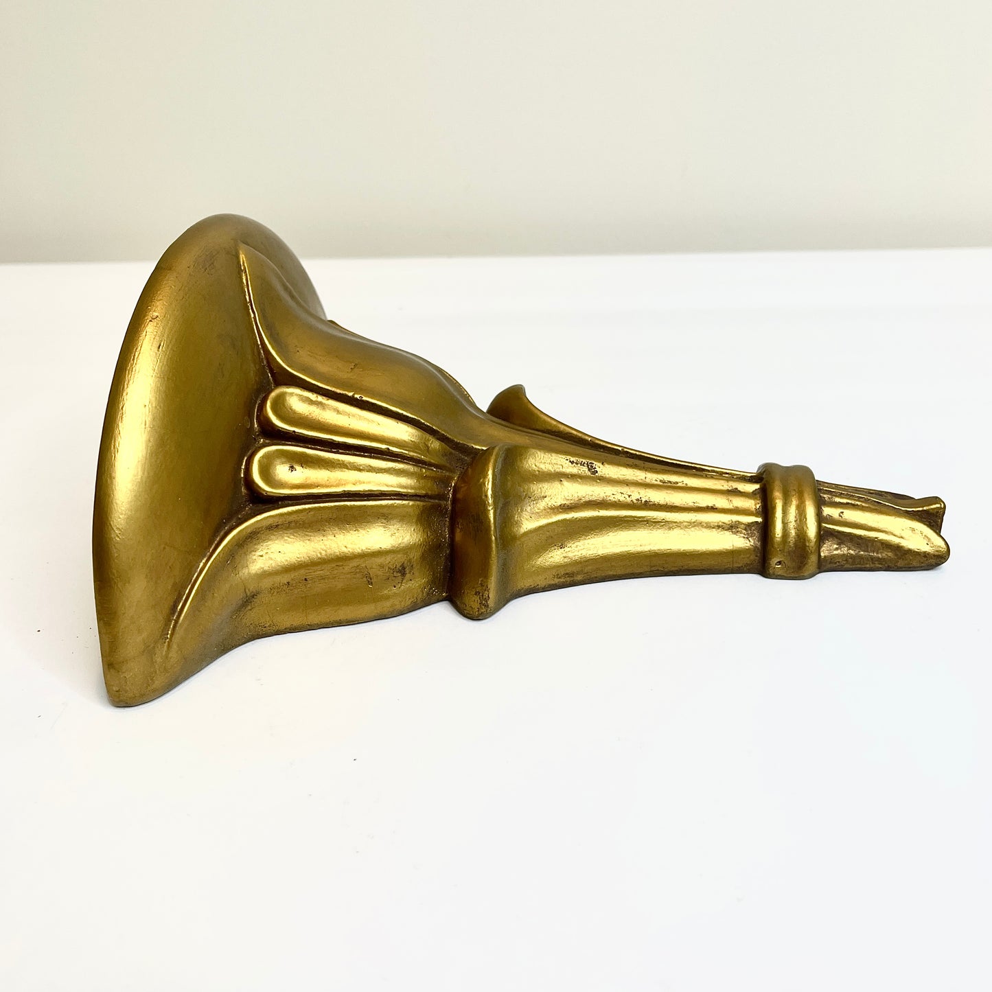 Gold Half Round Shelves