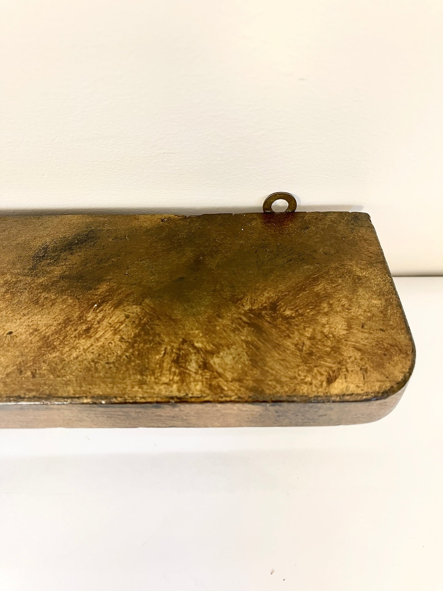 Vintage Carved Wood Shelf