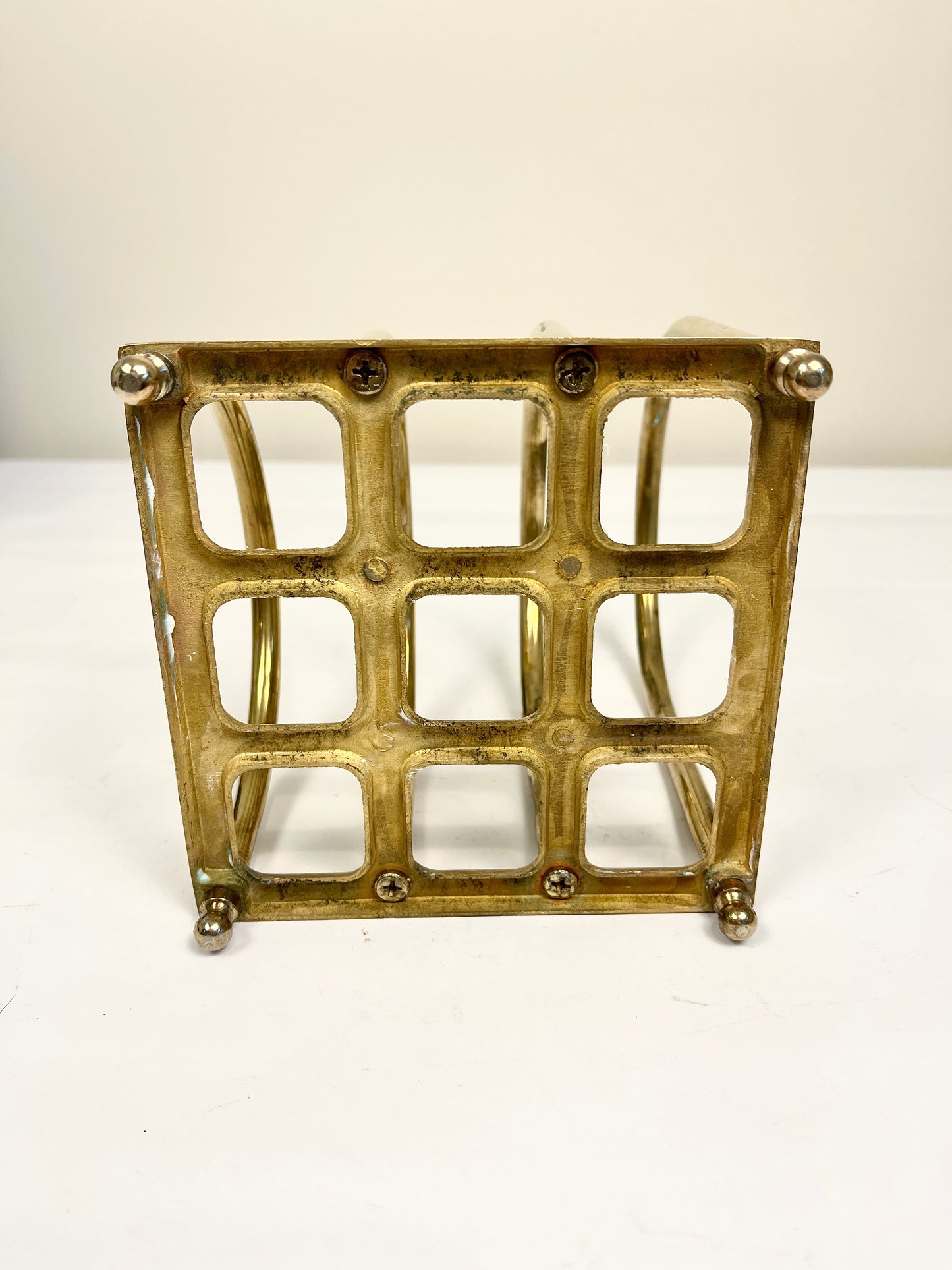 Brass Mail Organizer