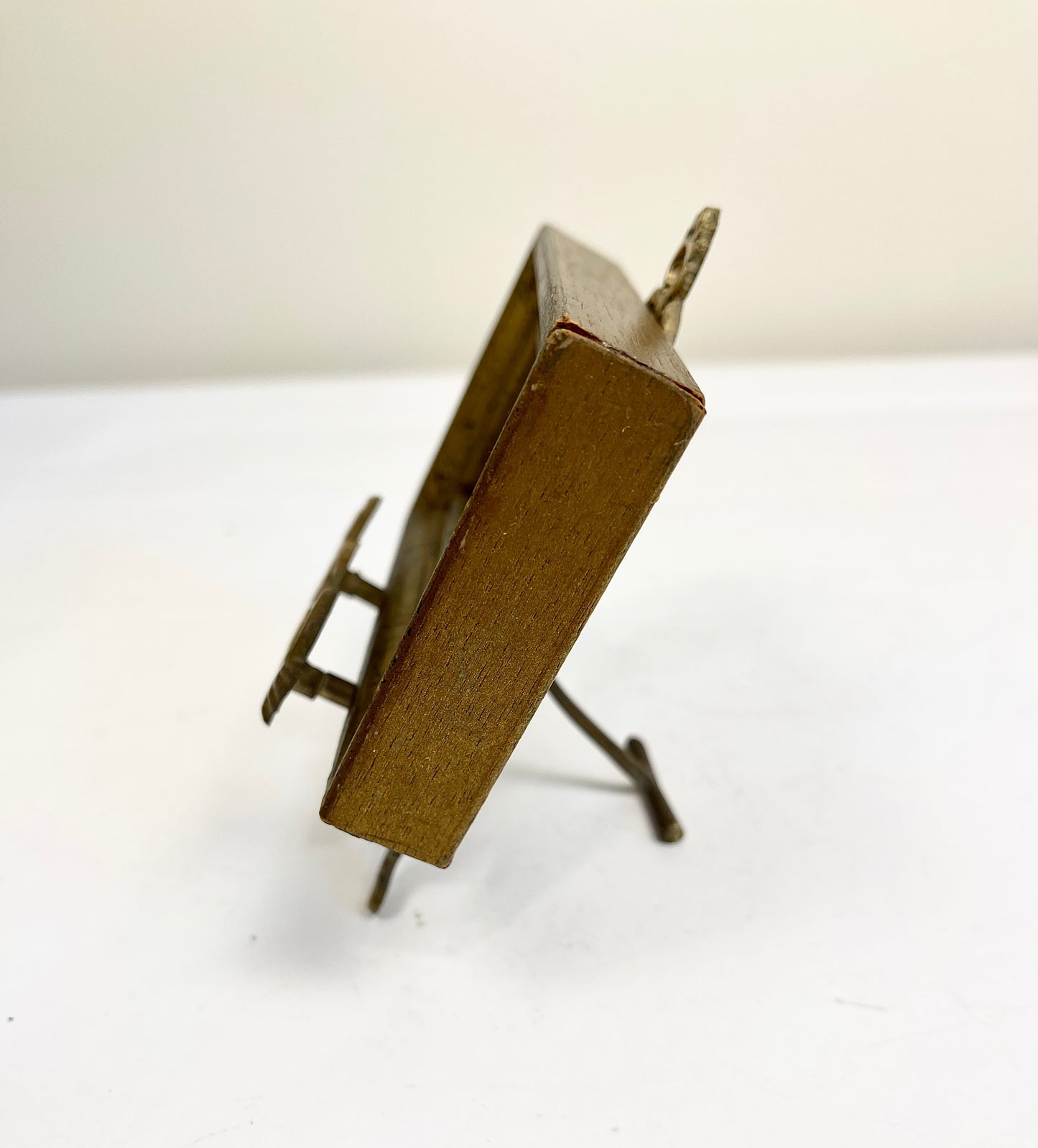 Vintage Enamel on Copper with Small Easel
