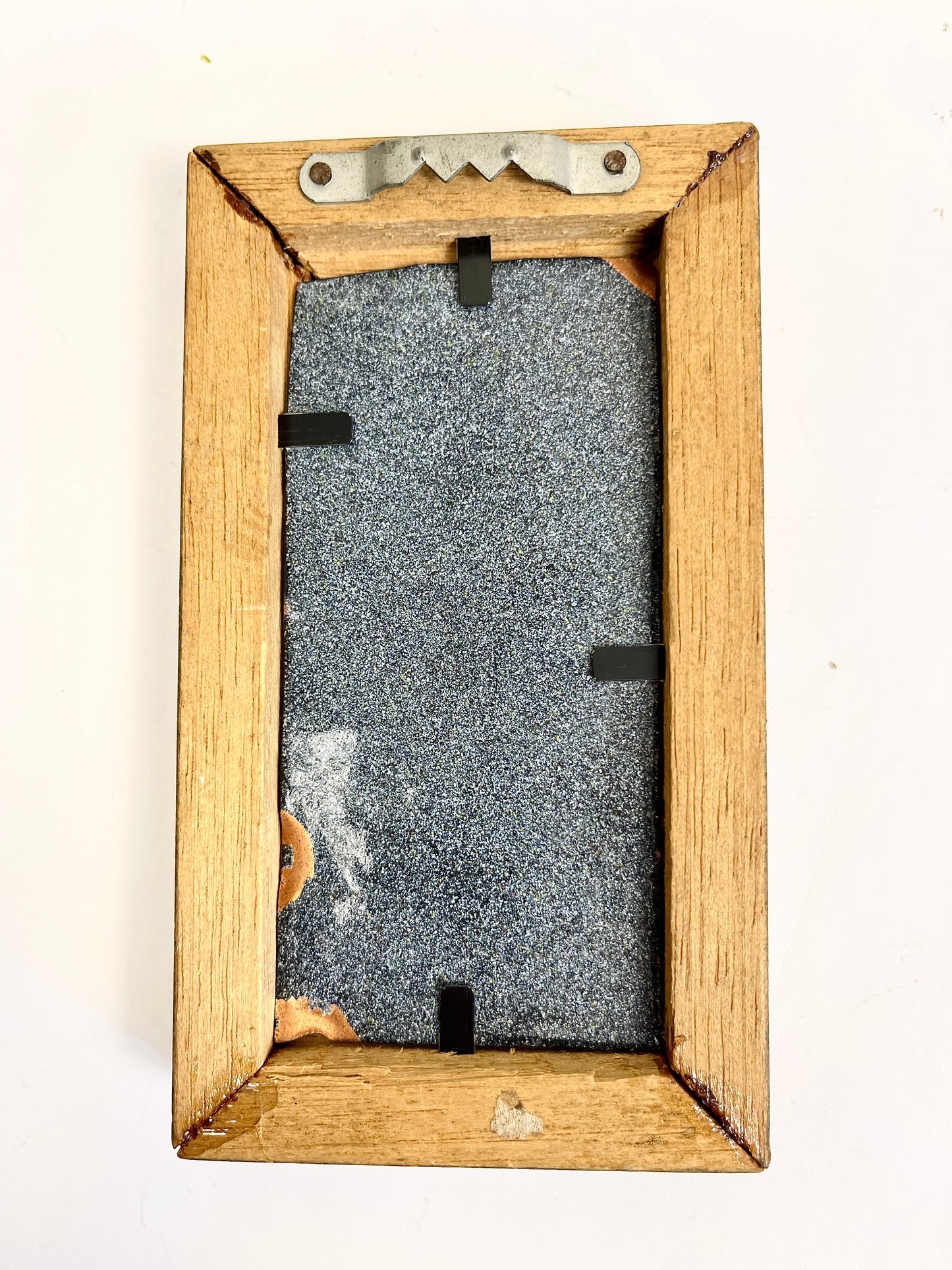 Vintage Enamel on Copper with Small Easel