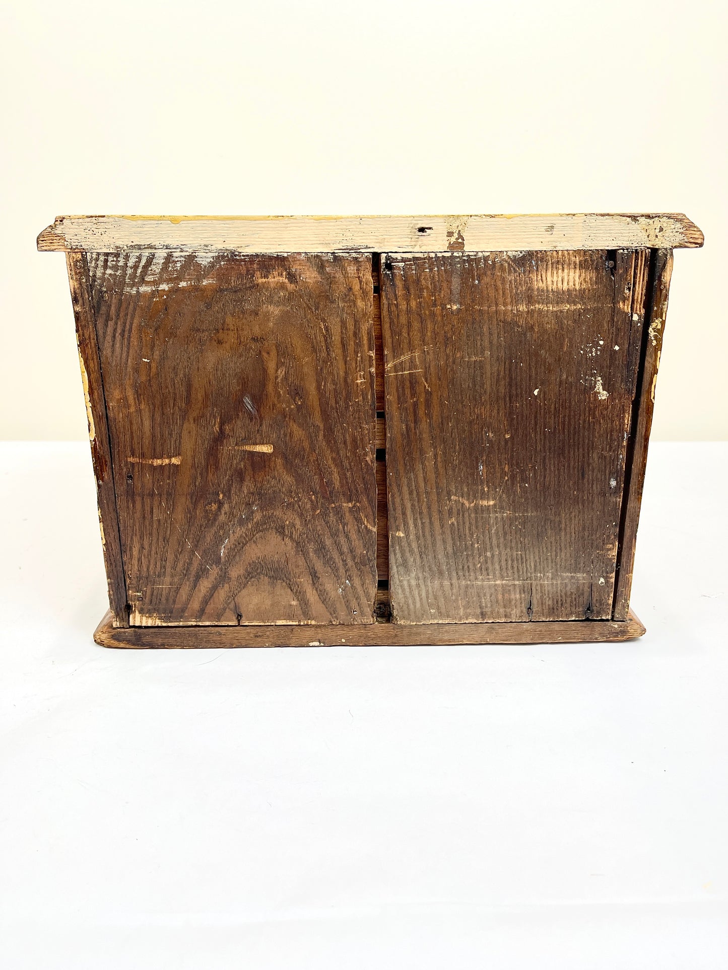 Antique Spool Cabinet: Tabletop Chest