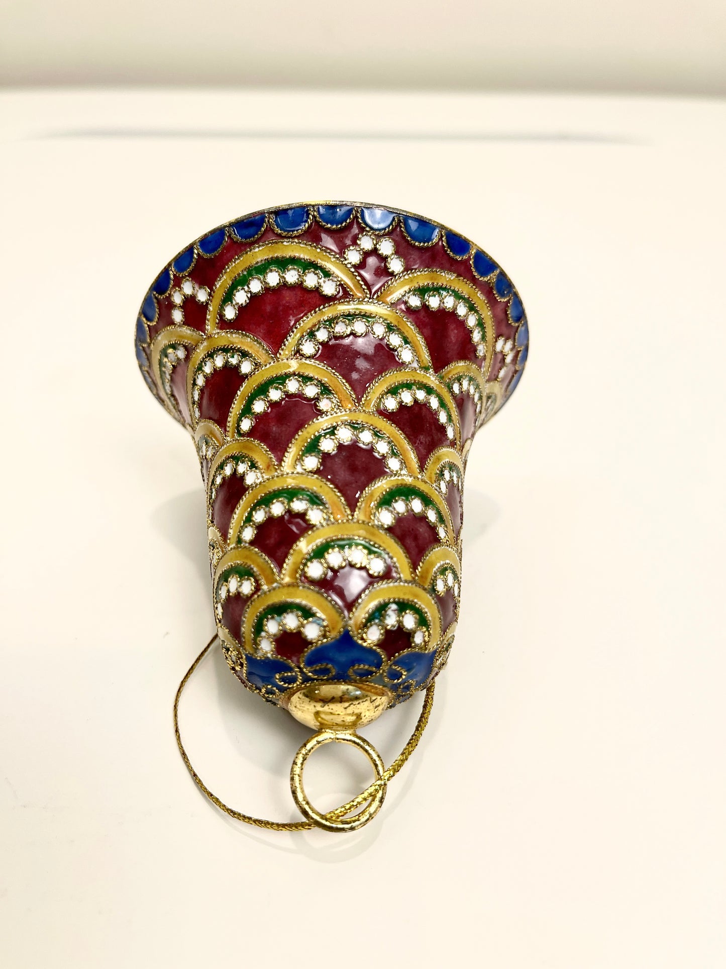 Vintage Cloisonne Bell