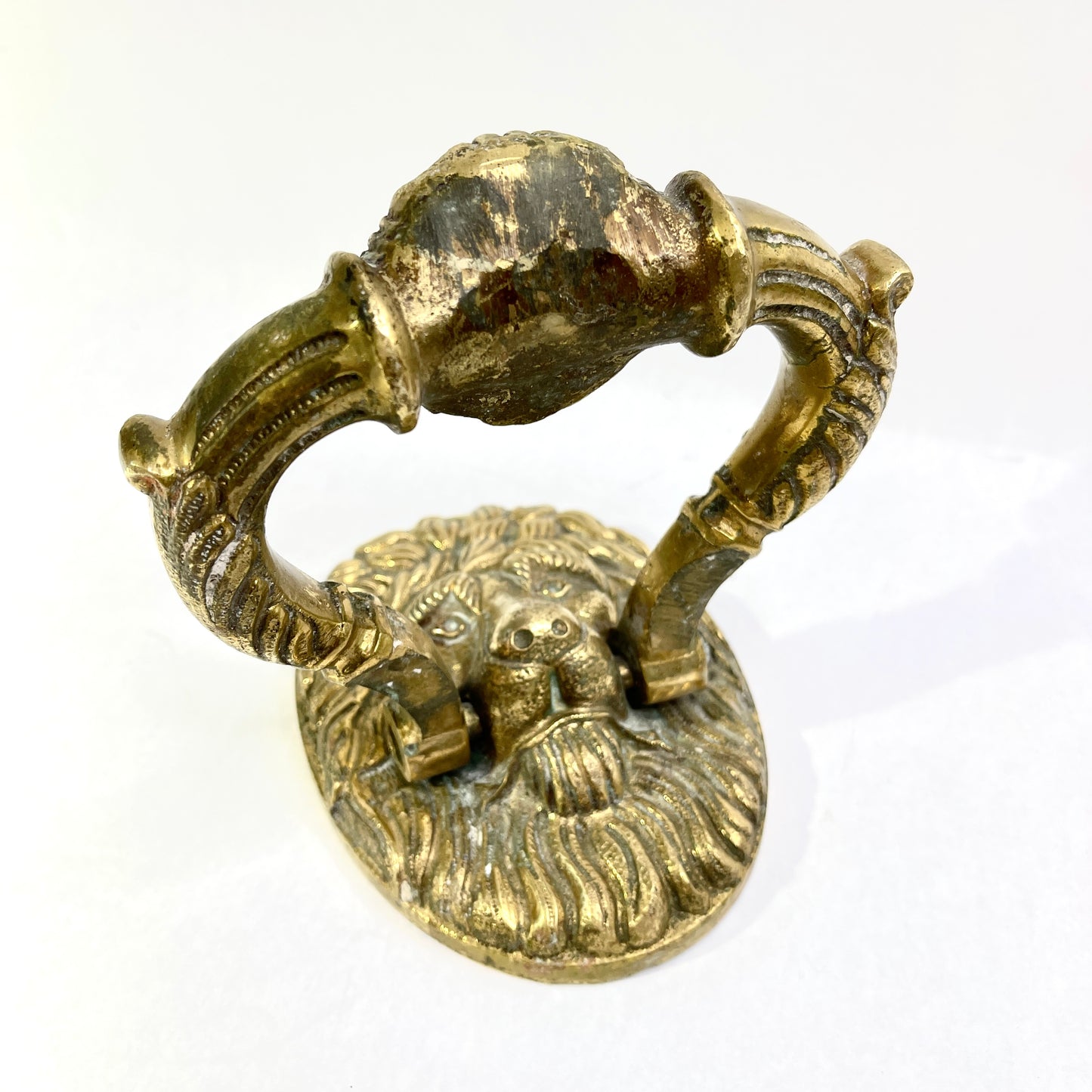 Antique Lion Head Door Knocker