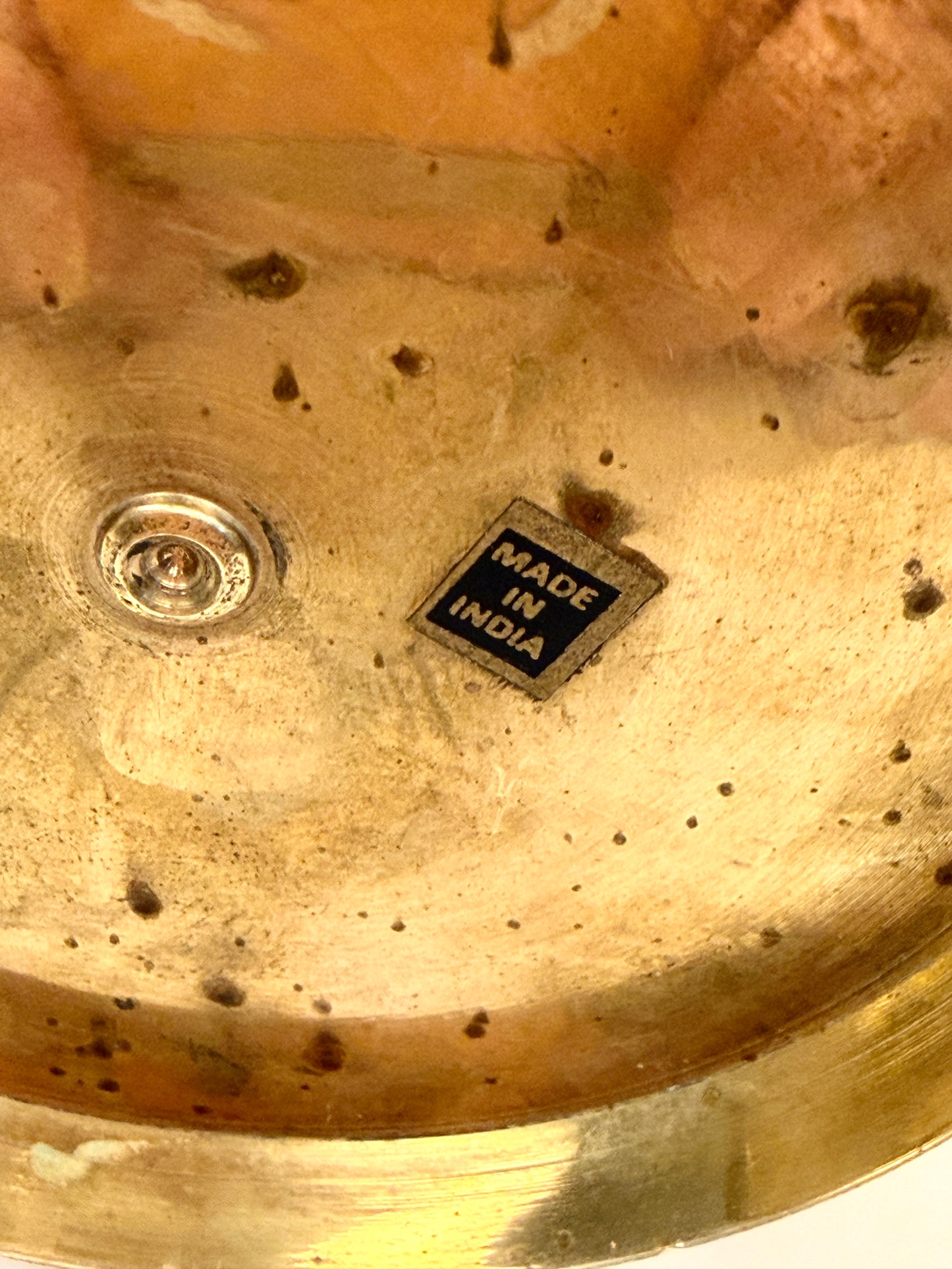 Vintage Brass Bowl