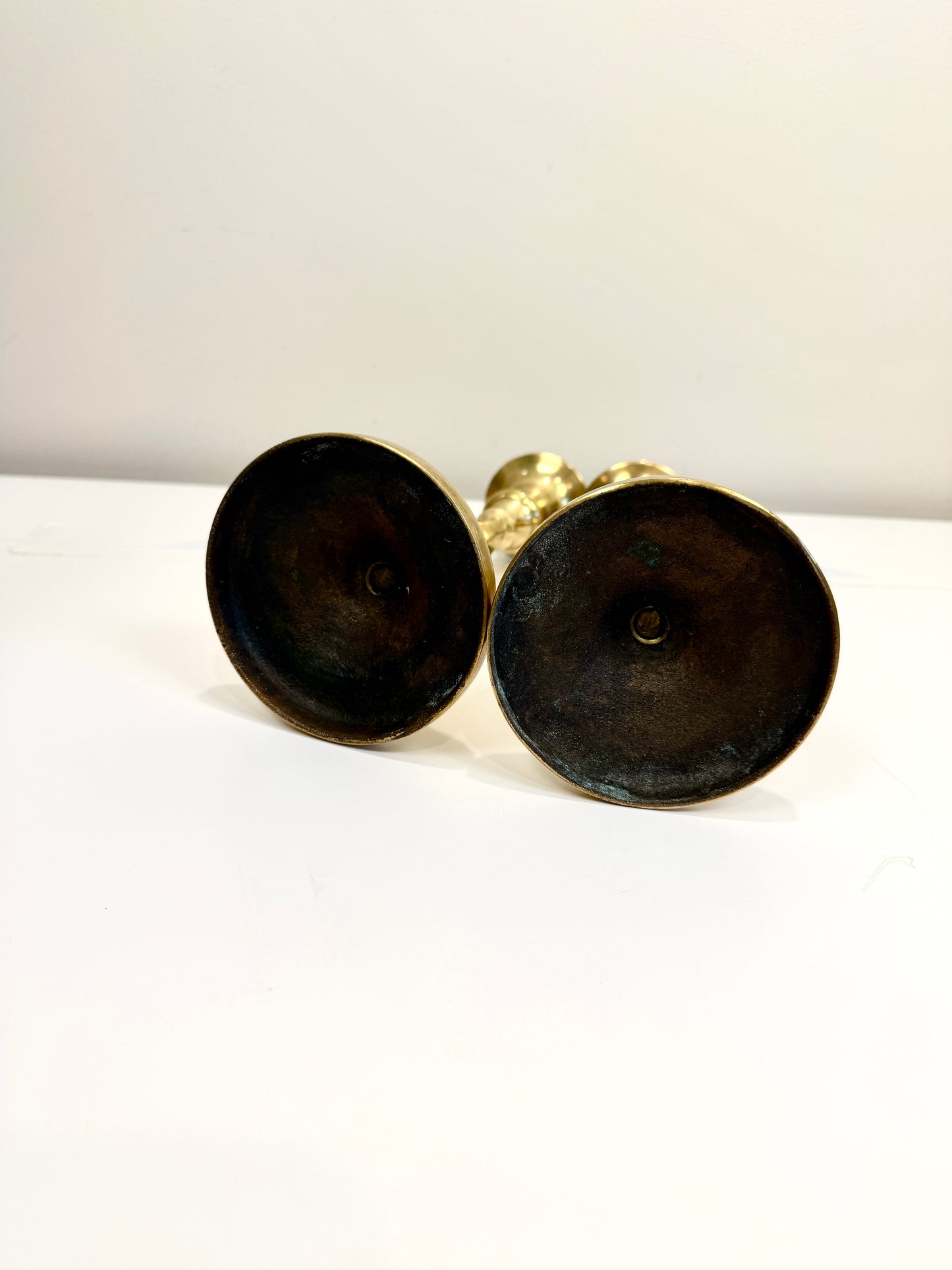 Vintage Brass Candlesticks
