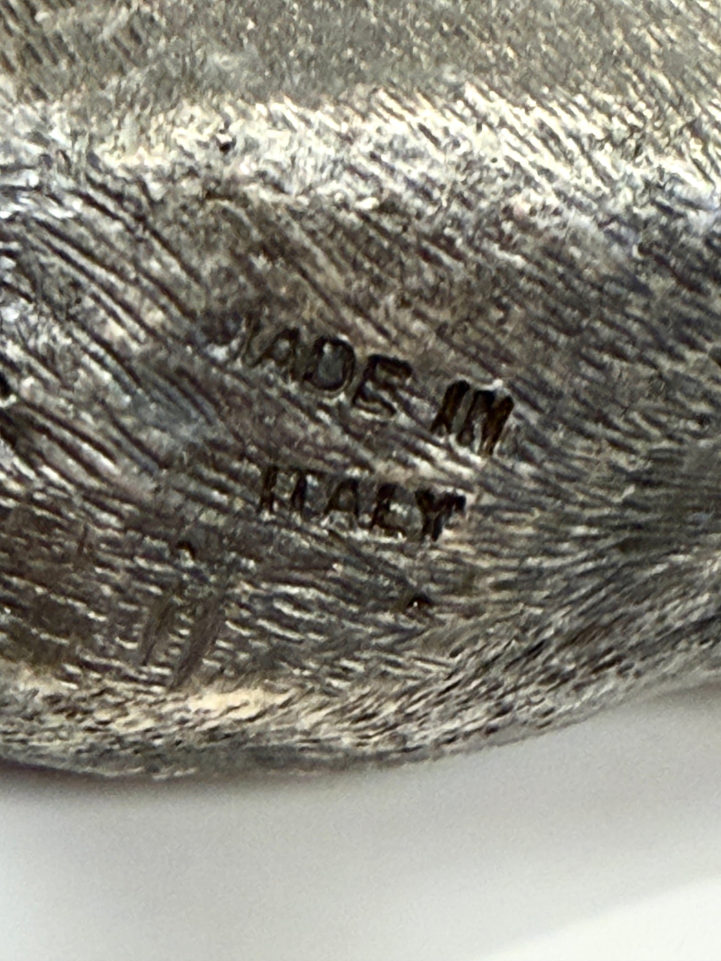 Vintage Metal Boxer Dog - Made in Italy
