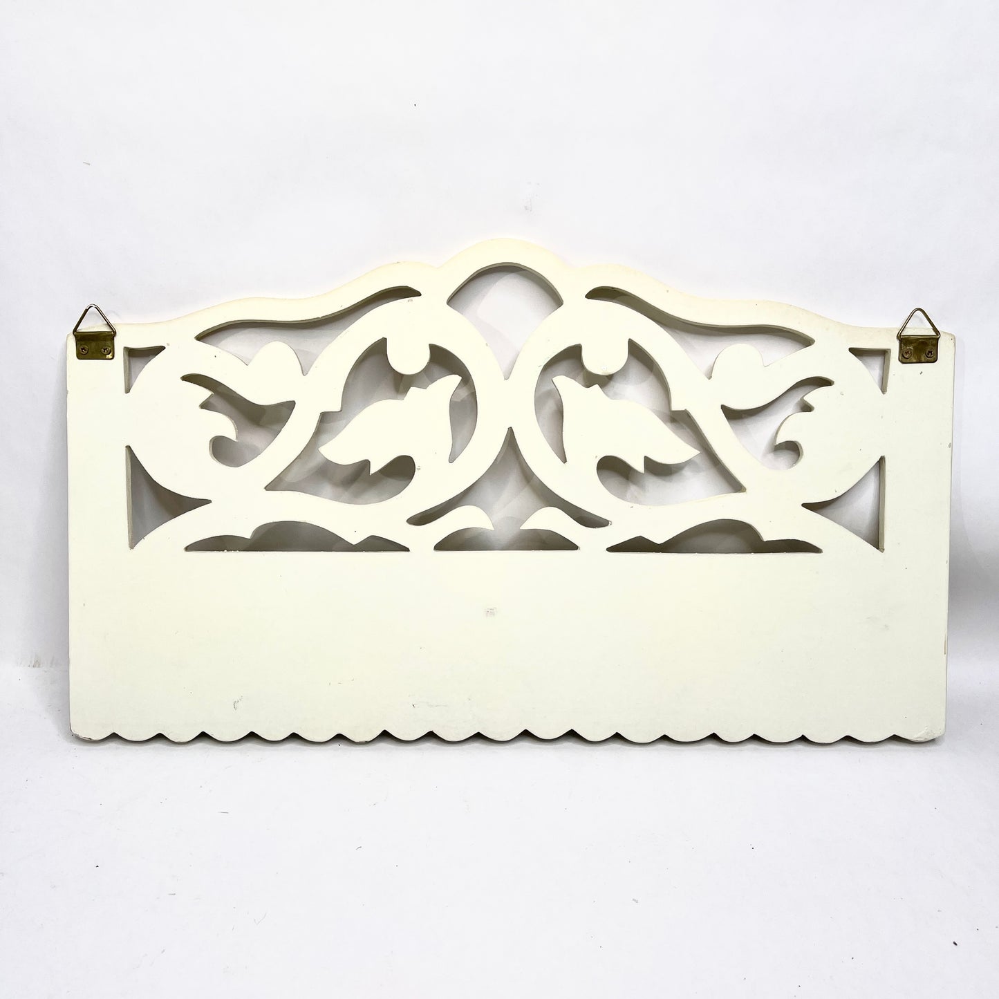 Vintage White Peg Rack