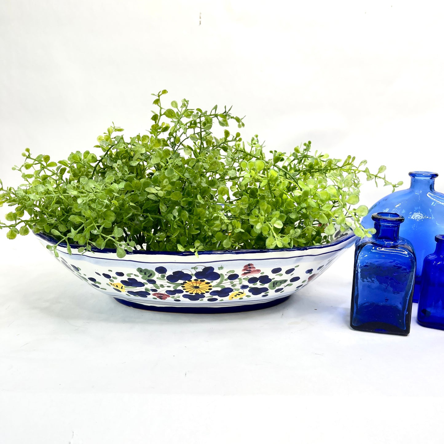Deruta Oval Bowl
