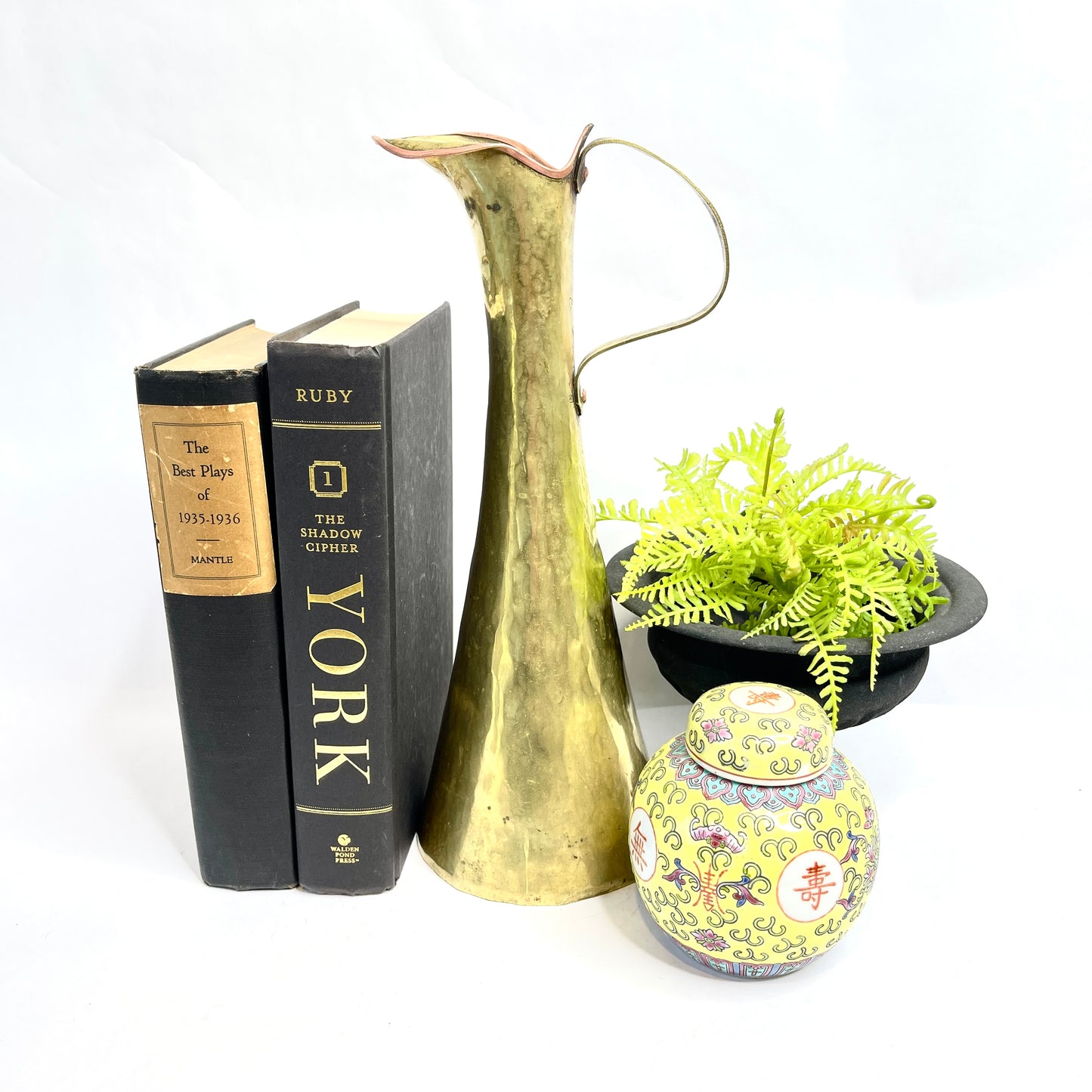 Vintage Brass Pitcher