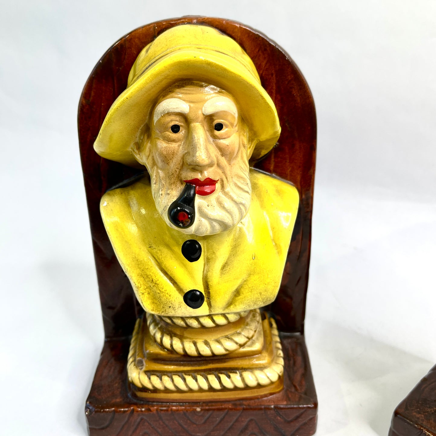 Vintage Sea Captain Bookends