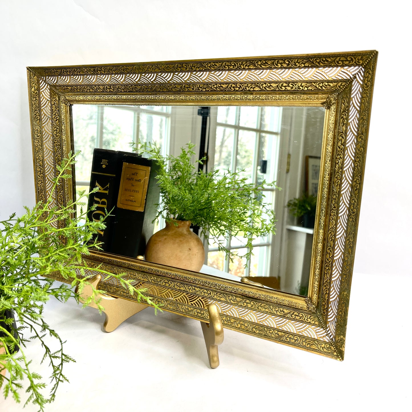 Vintage Mirrored Tray
