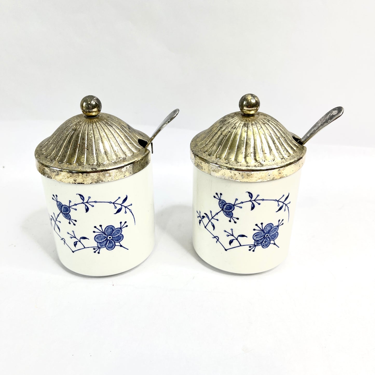 Vintage Blue & White Serving Set