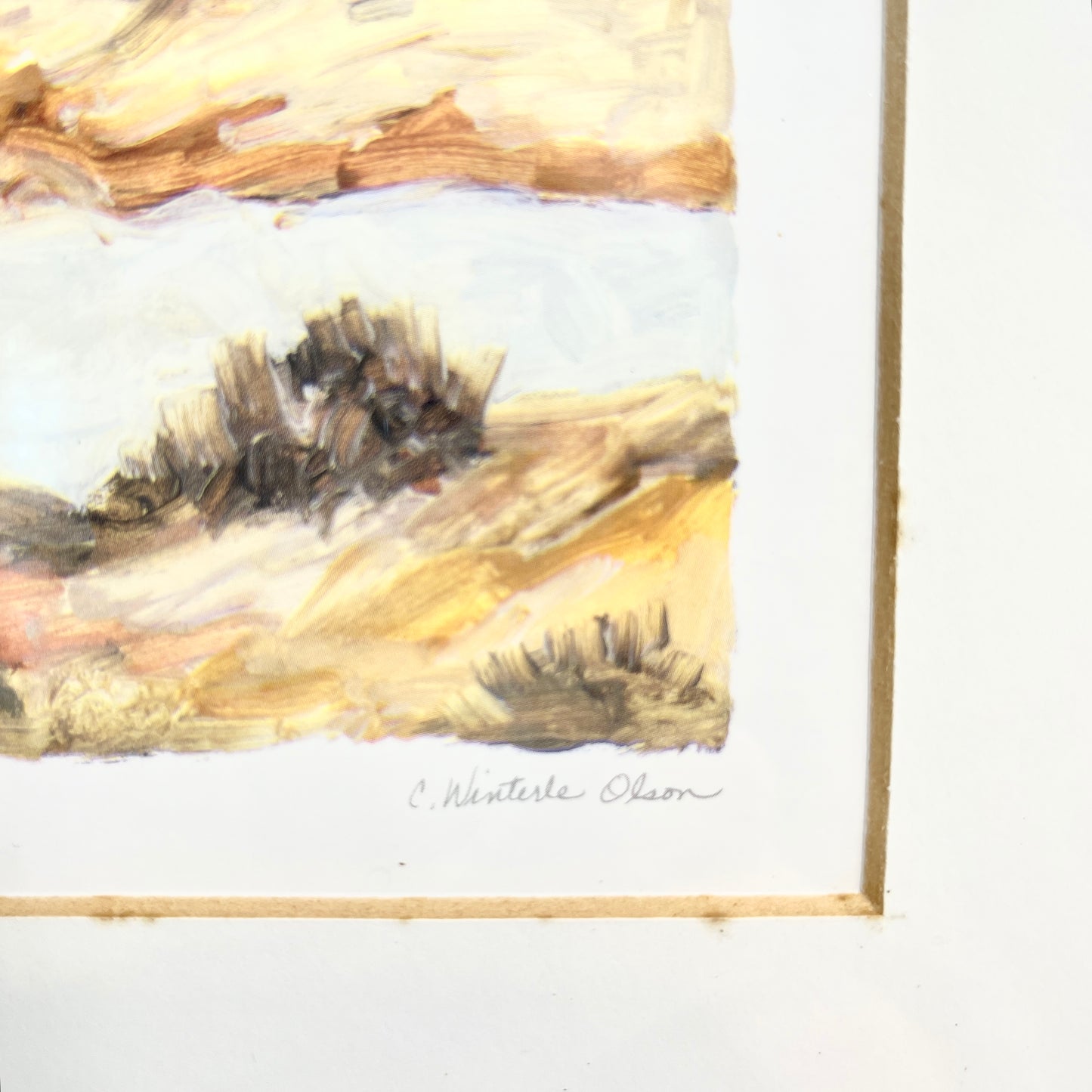 Vintage Italian Countryside Wall Art