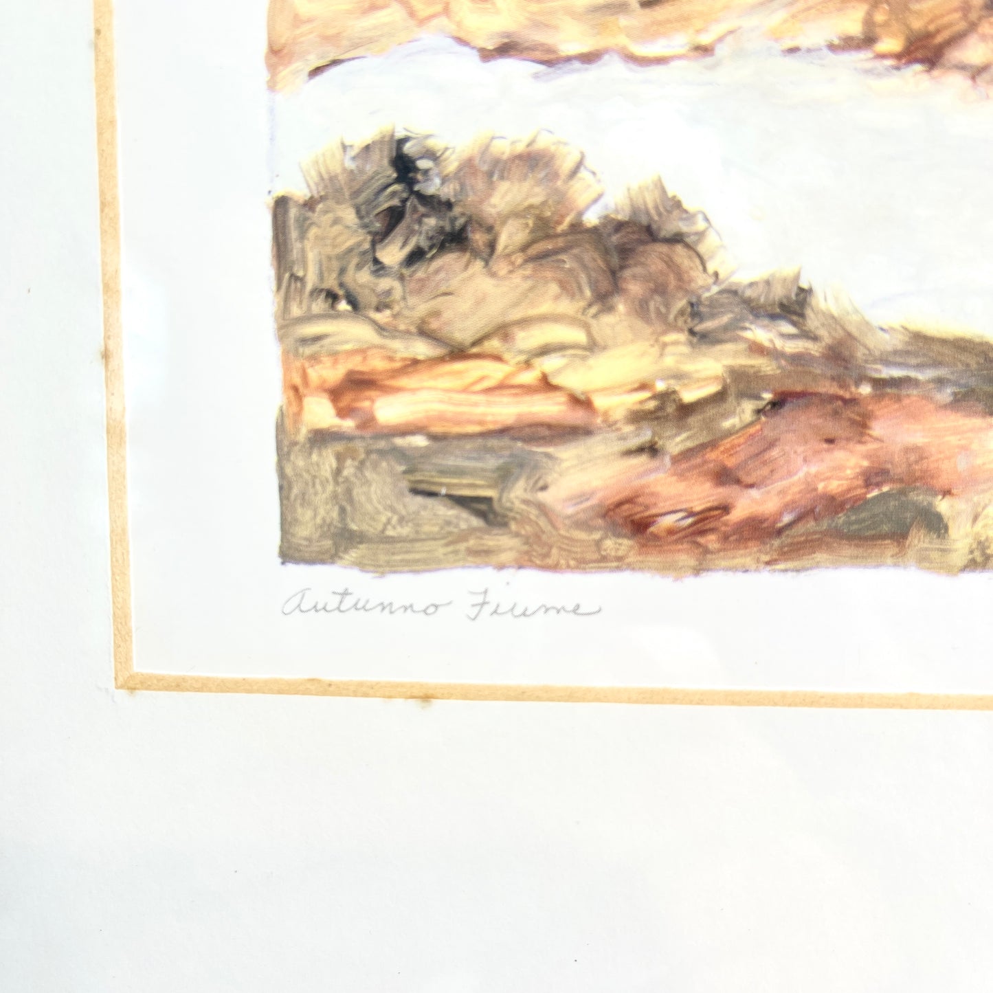 Vintage Italian Countryside Wall Art