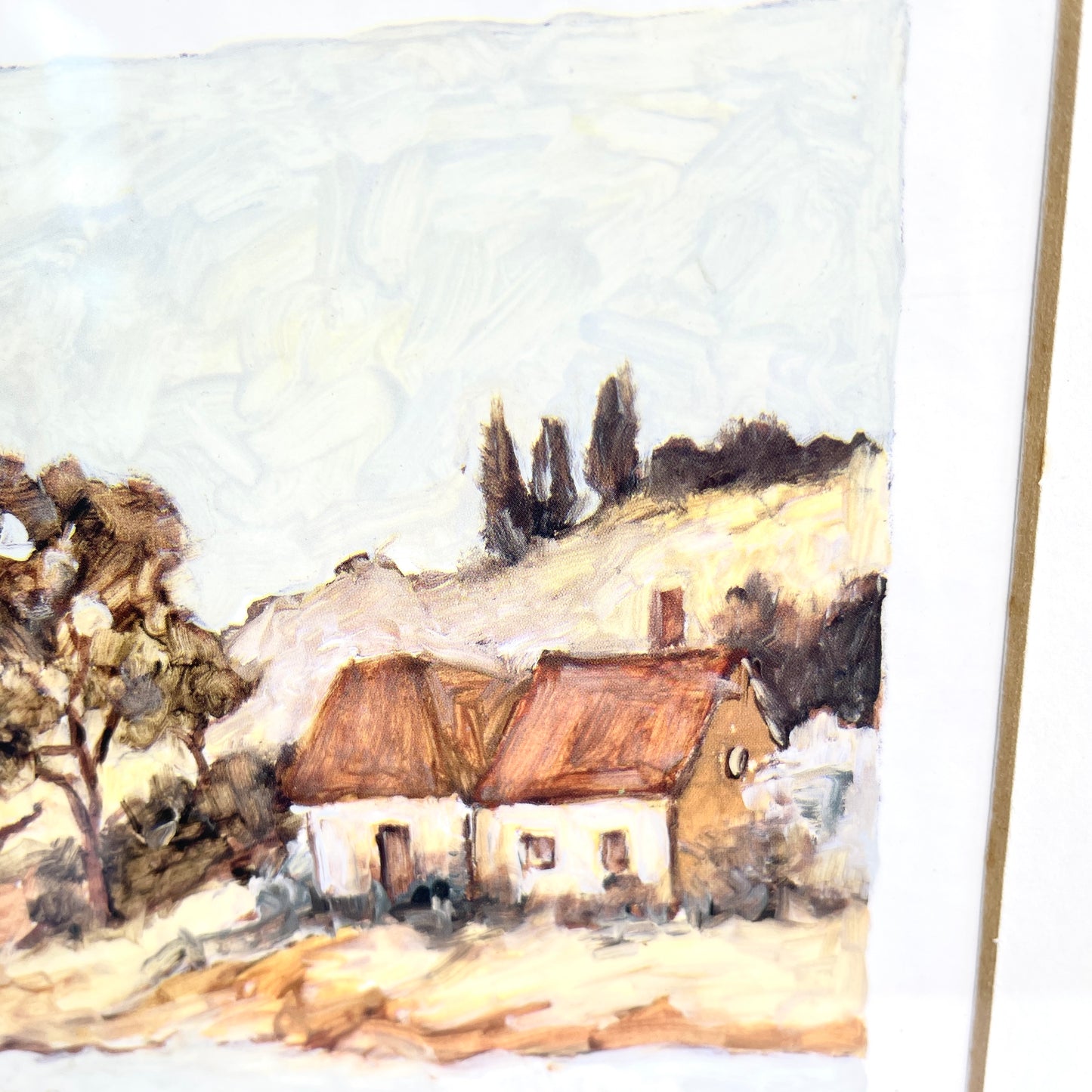 Vintage Italian Countryside Wall Art