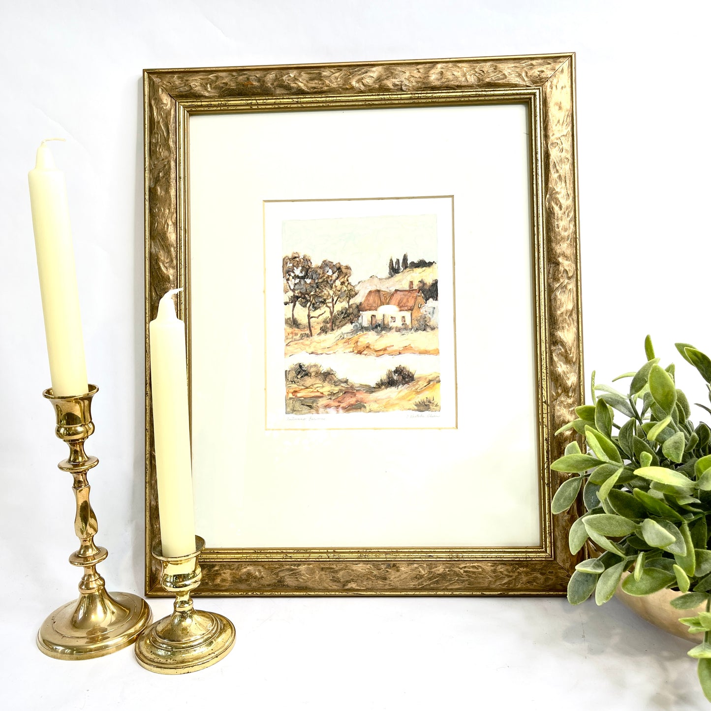 Vintage Italian Countryside Wall Art