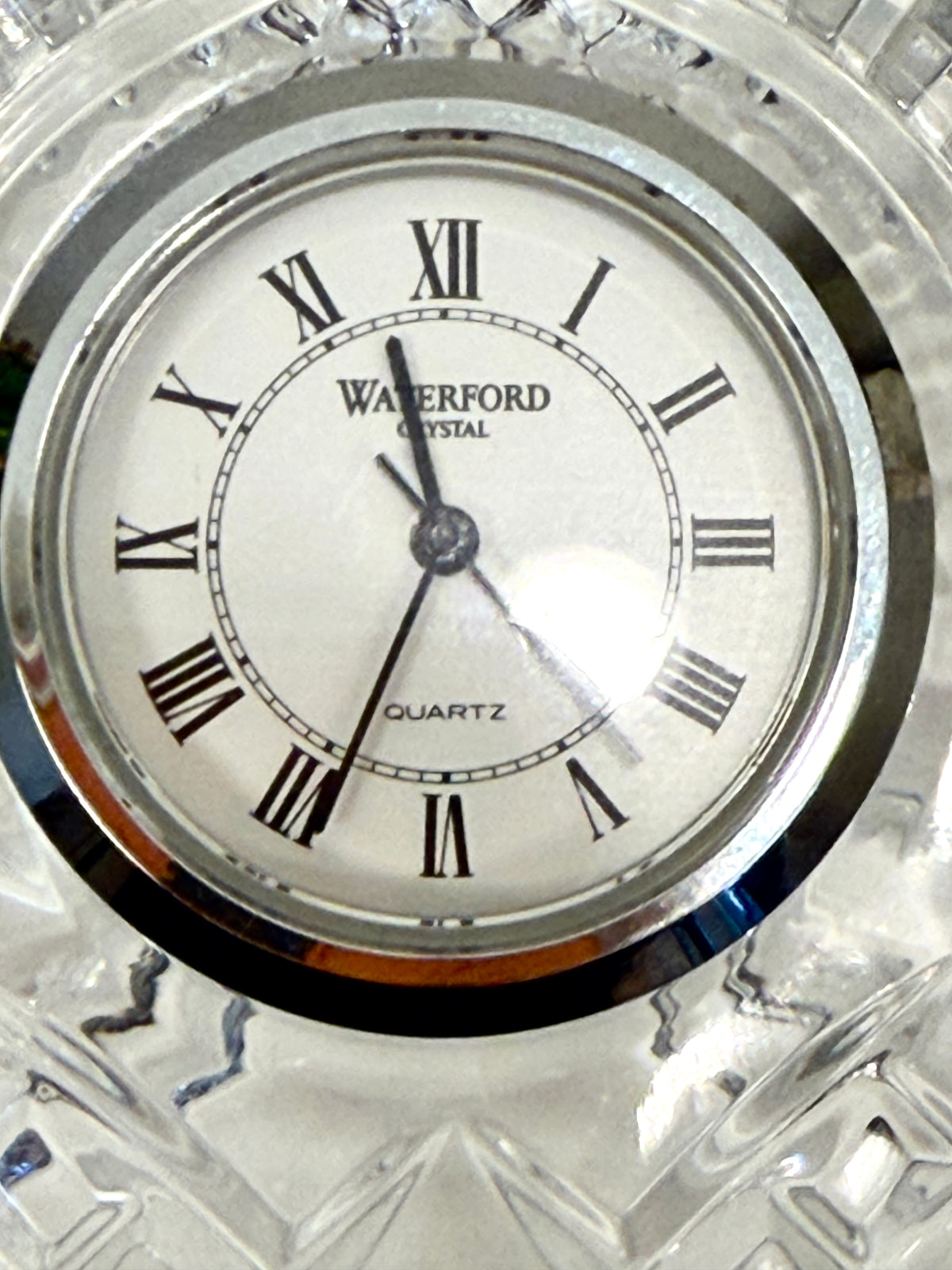 Vintage Waterford Crystal Clock