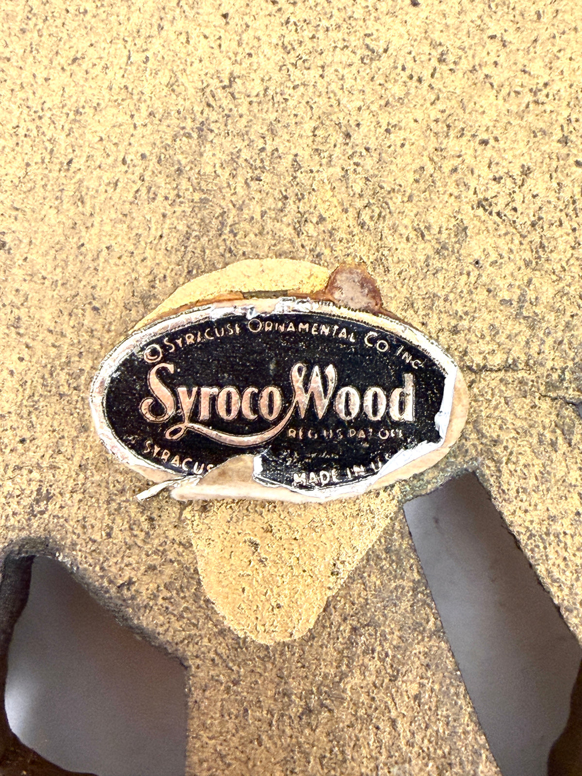 Vintage Syroco Gold Wall Art