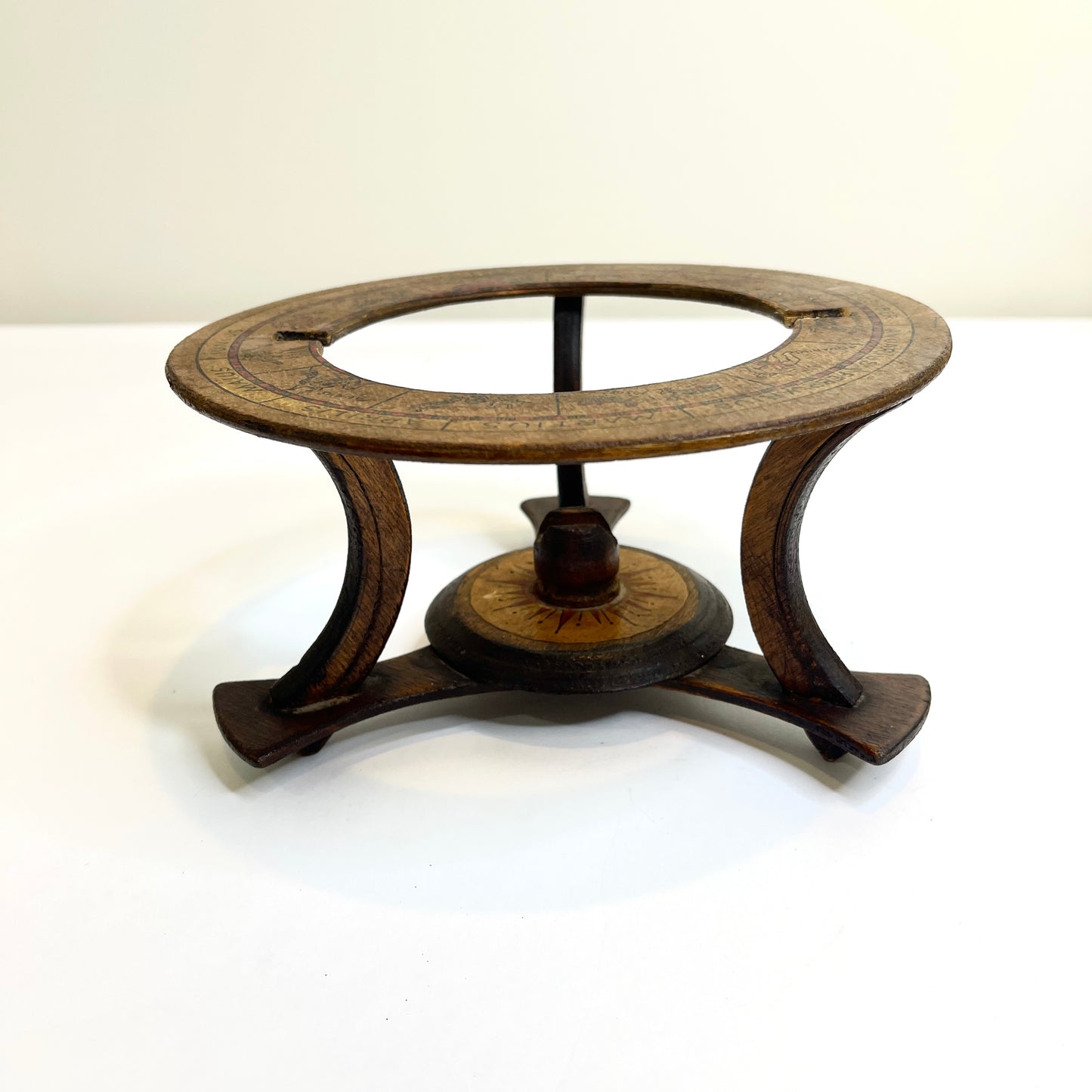 Vintage Wood Globe