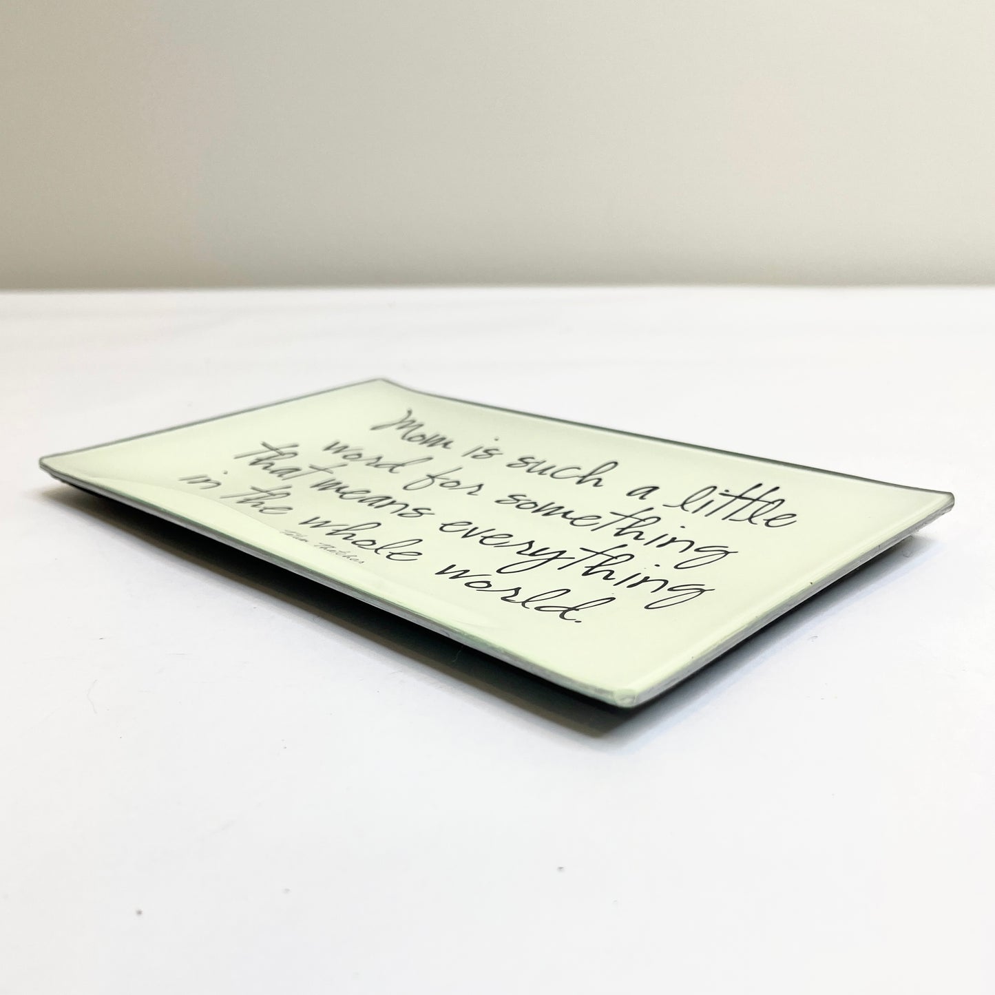 Glass Tray for Mom