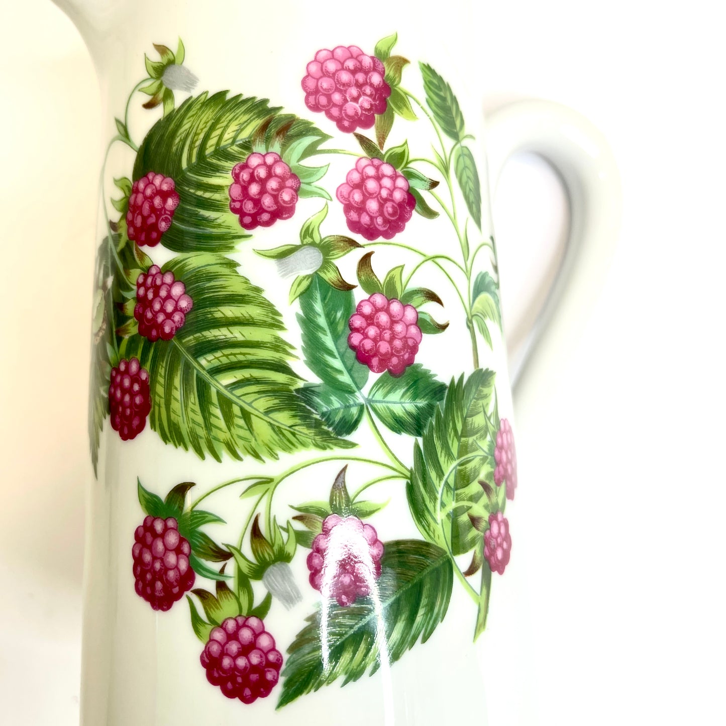Vintage White Pitcher - Made in France