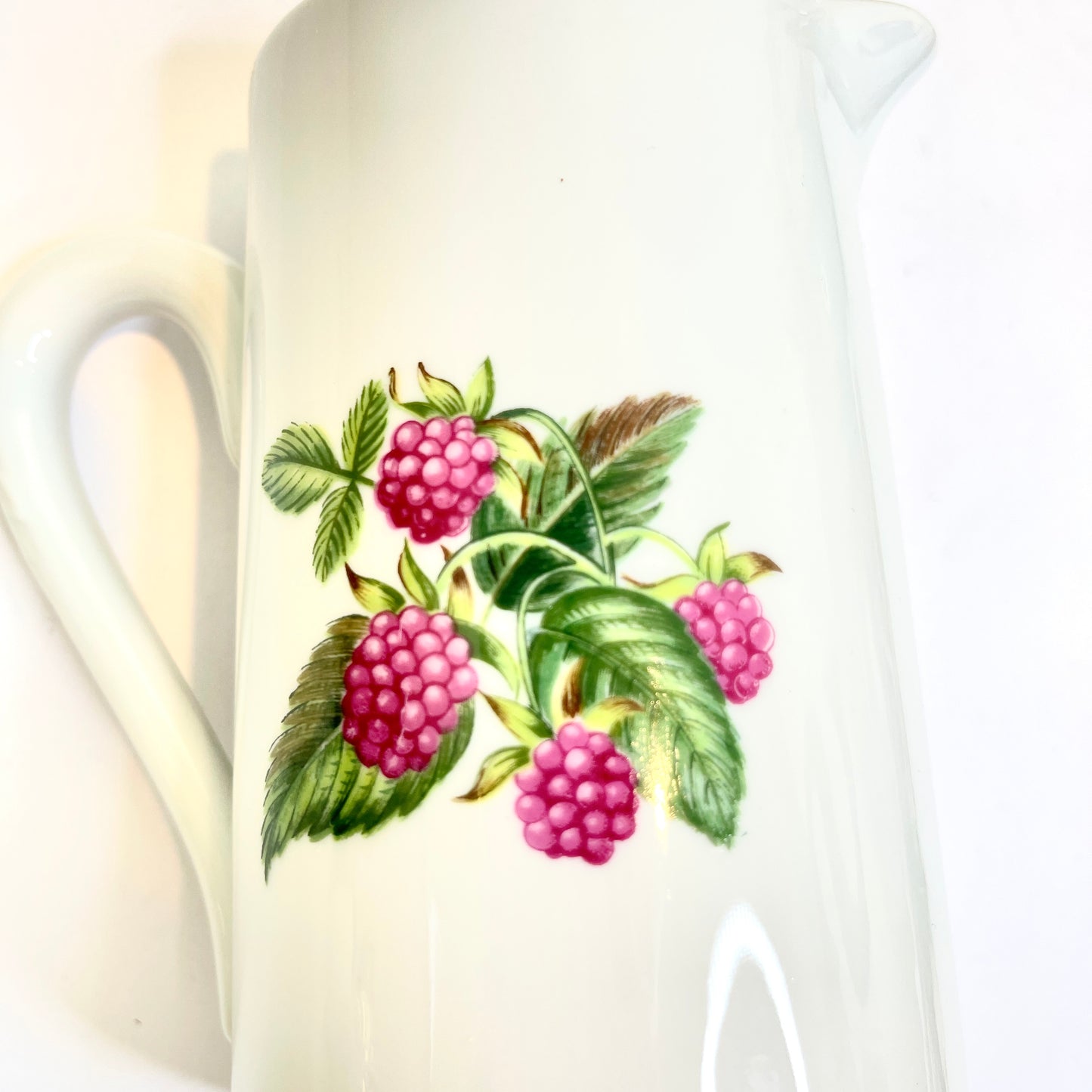 Vintage White Pitcher - Made in France