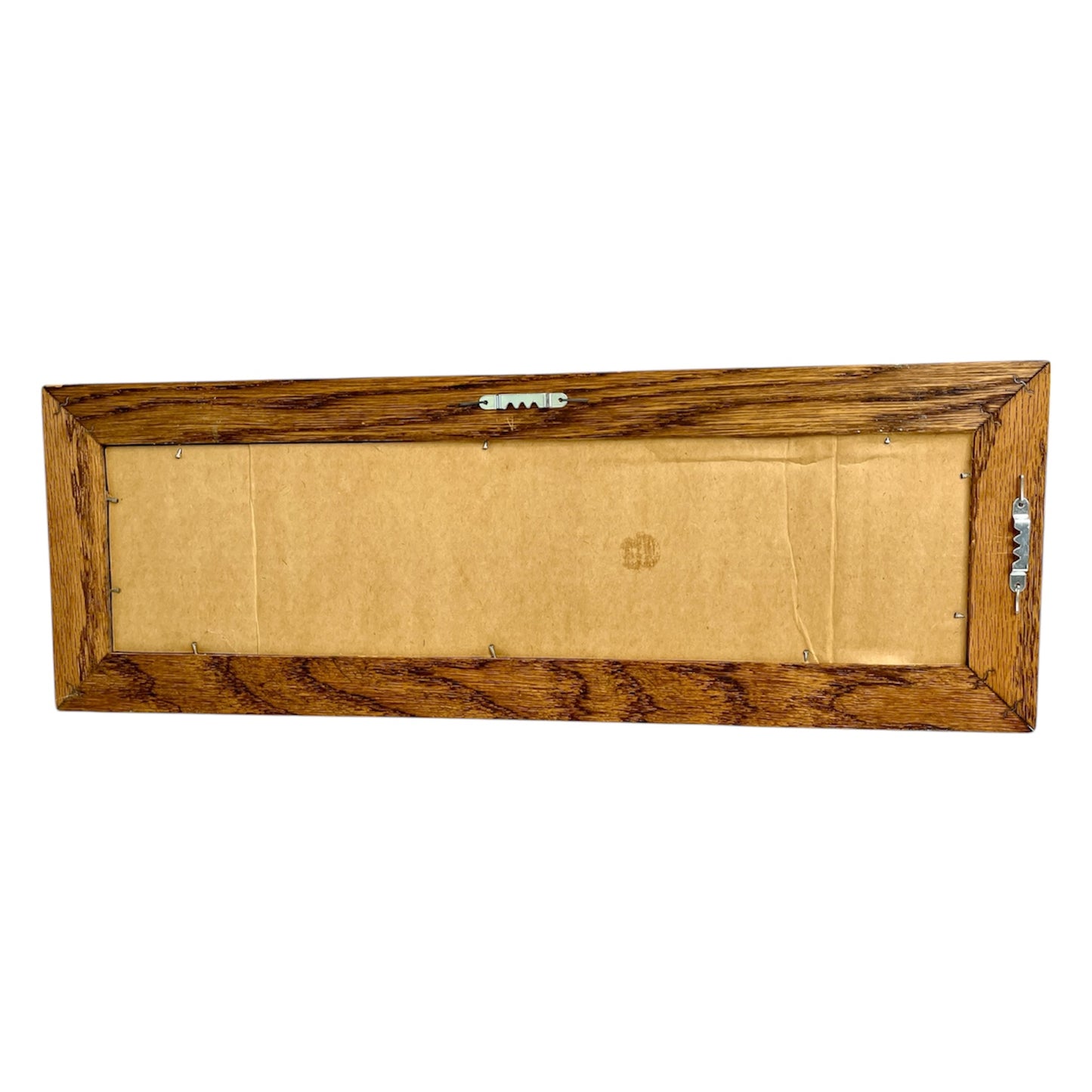 Oak Framed Thin Mirror