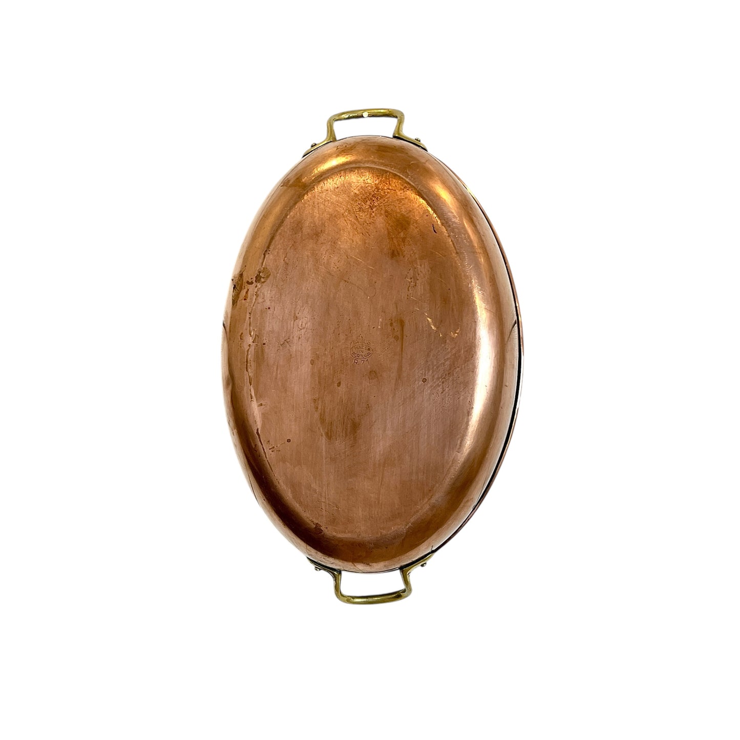 Vintage Copper Pan - Oval Au Gratin Pan