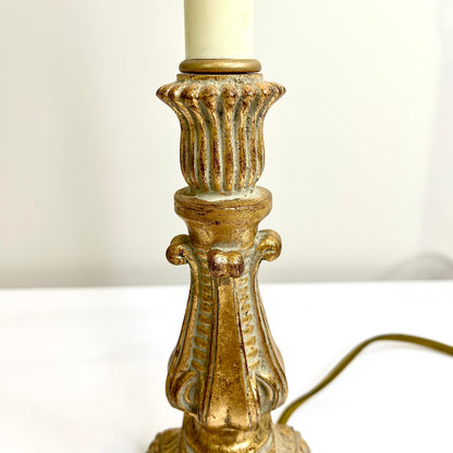 Gold Candlestick Lamp