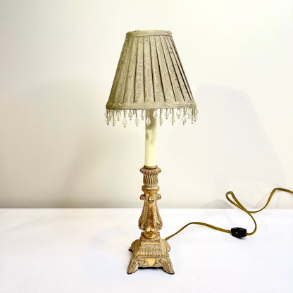 Gold Candlestick Lamp