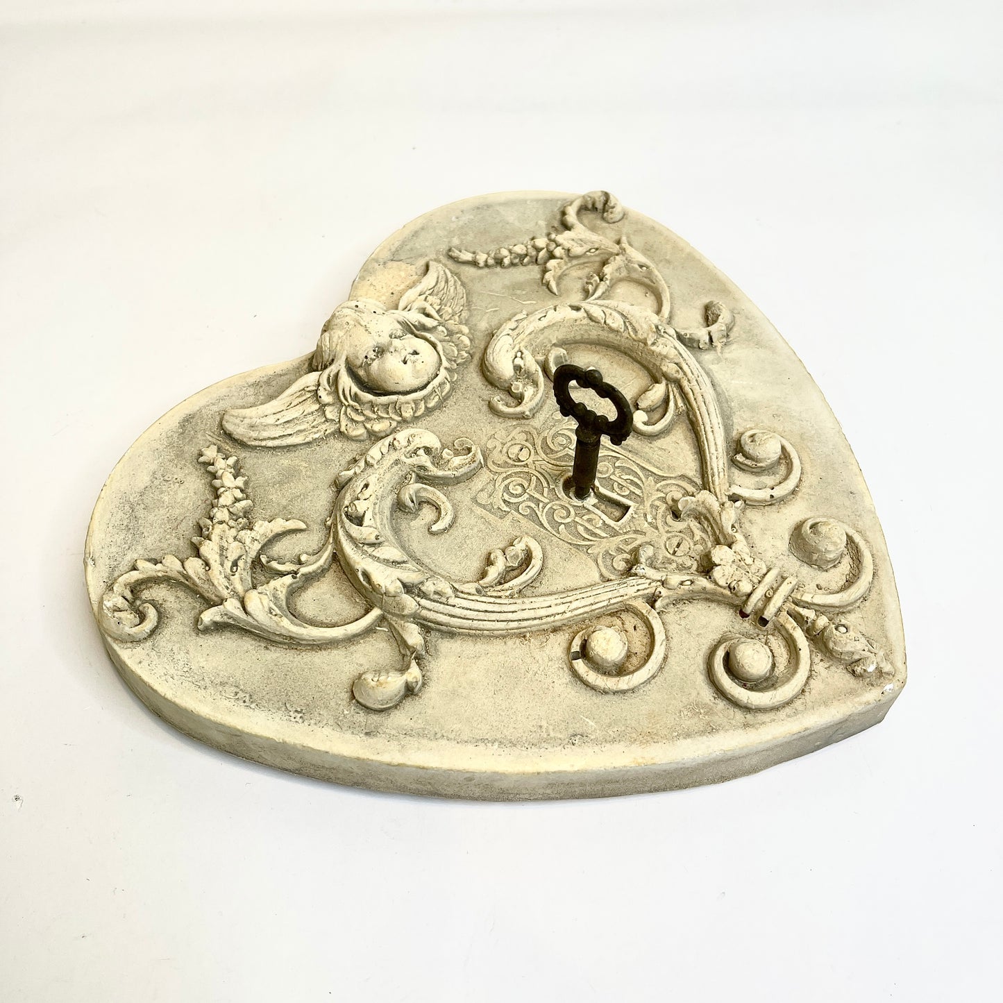 Key to My Heart Cherub Wall Decor