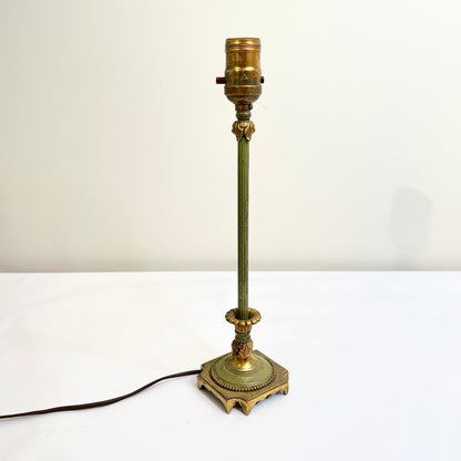 Vintage Tall Thin Lamp