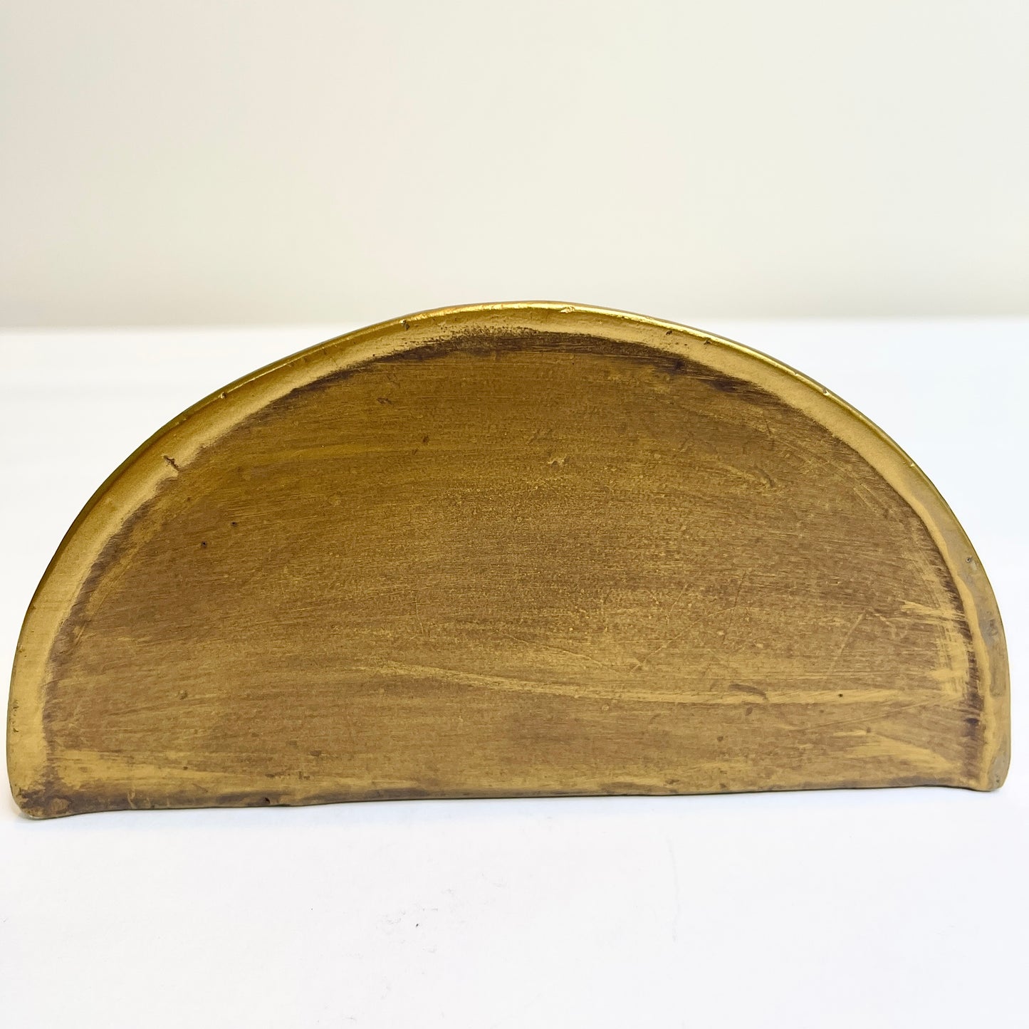 Gold Half Round Shelves