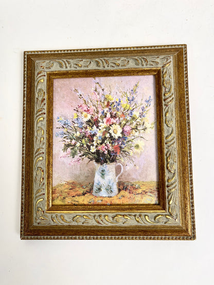 Vintage Flower Art Print