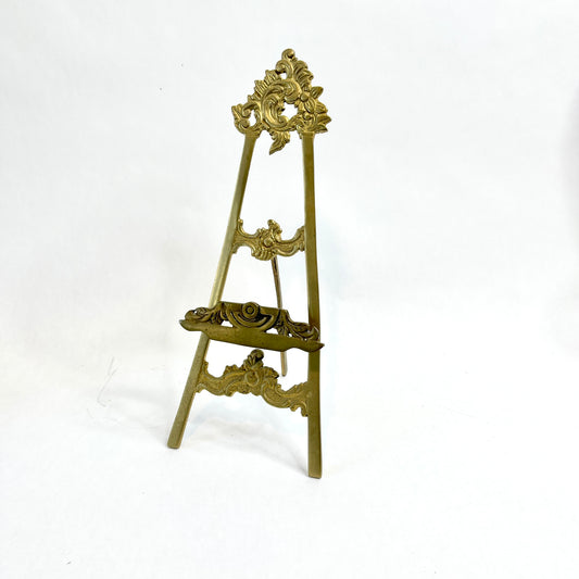 Vintage Brass Easel