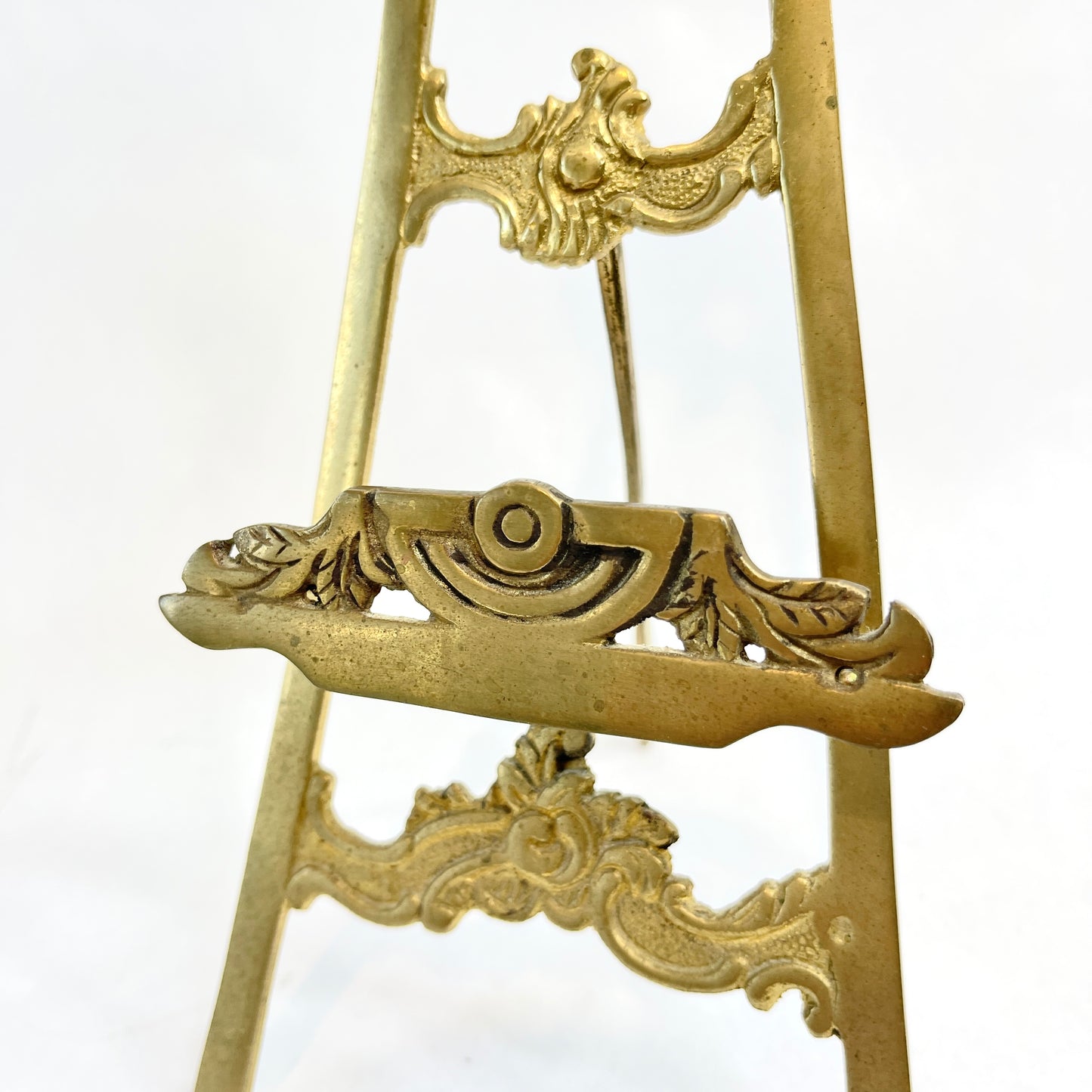 Vintage Brass Easel