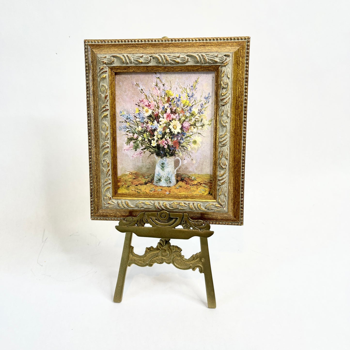 Vintage Brass Easel