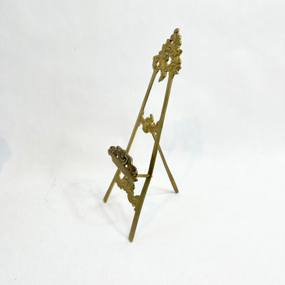 Vintage Brass Easel